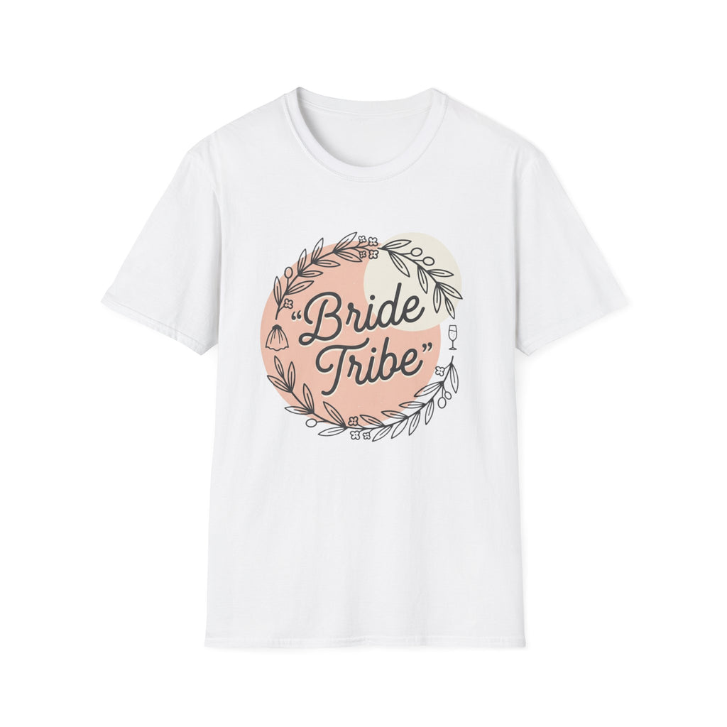 Bride Tribe T-Shirt — Floral Mother of the Bride Tee