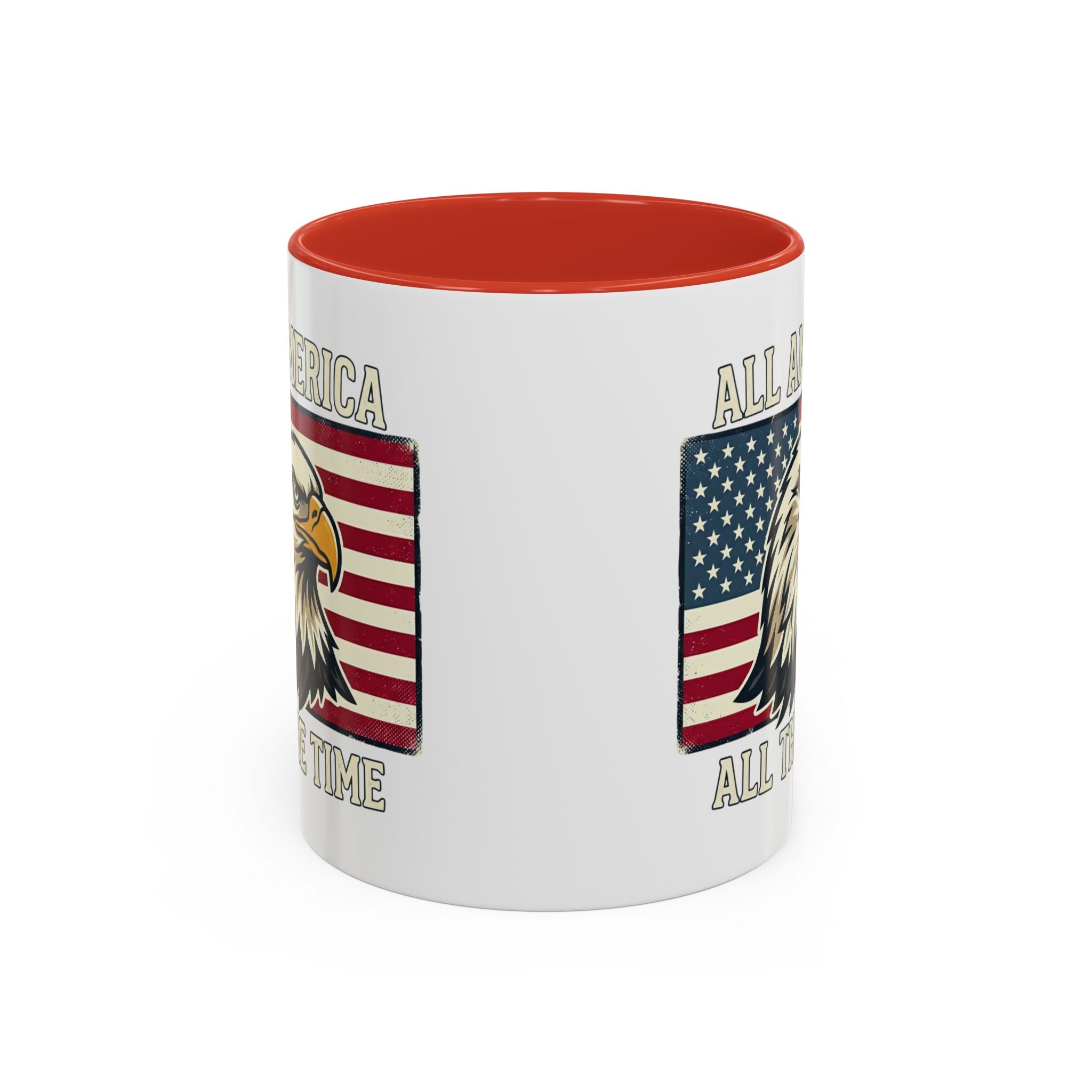 All America Eagle Coffee Mug — Patriotic 11oz Accent Mug