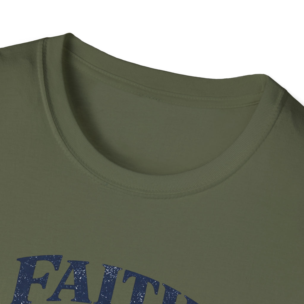 Faith Over Fear T-Shirt — Christian Cross Inspirational Tee