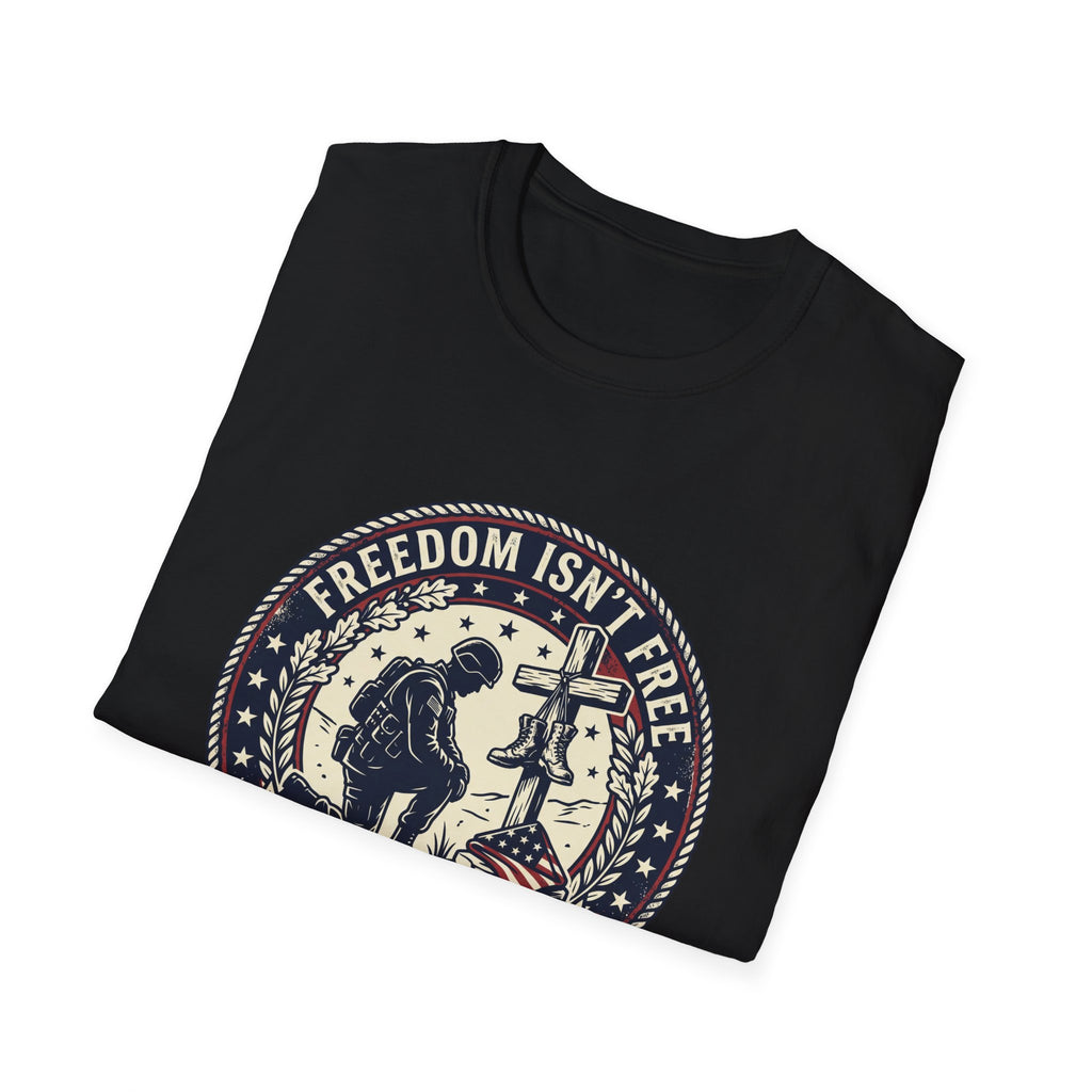 Freedom Isn't Free Memorial T-Shirt — Honoring the Fallen Military Tee