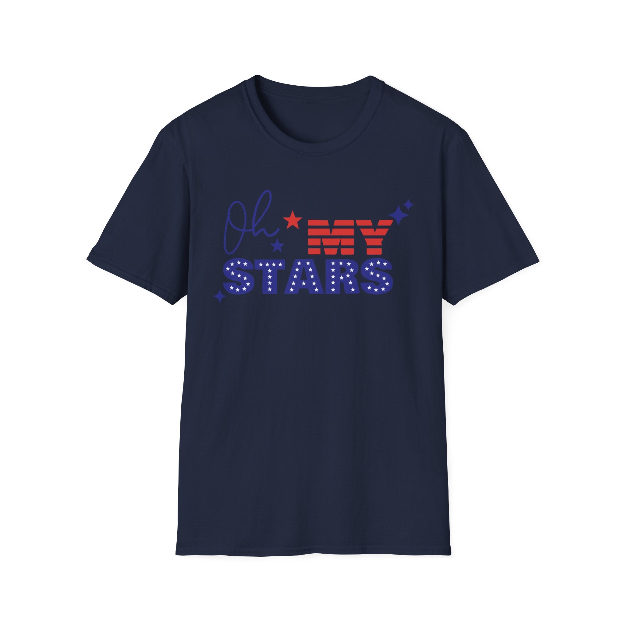 Oh My Stars T-Shirt – Patriotic 4th of July Graphic Tee
