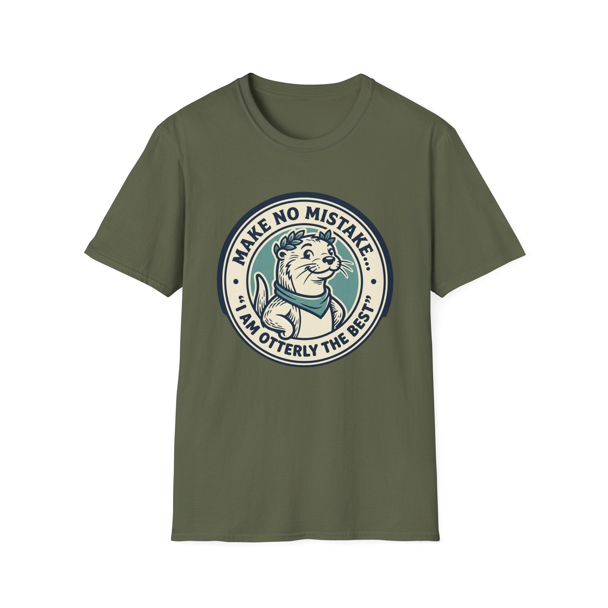 Otterly The Best T-Shirt — Make No Mistake Cute Otter Graphic Tee