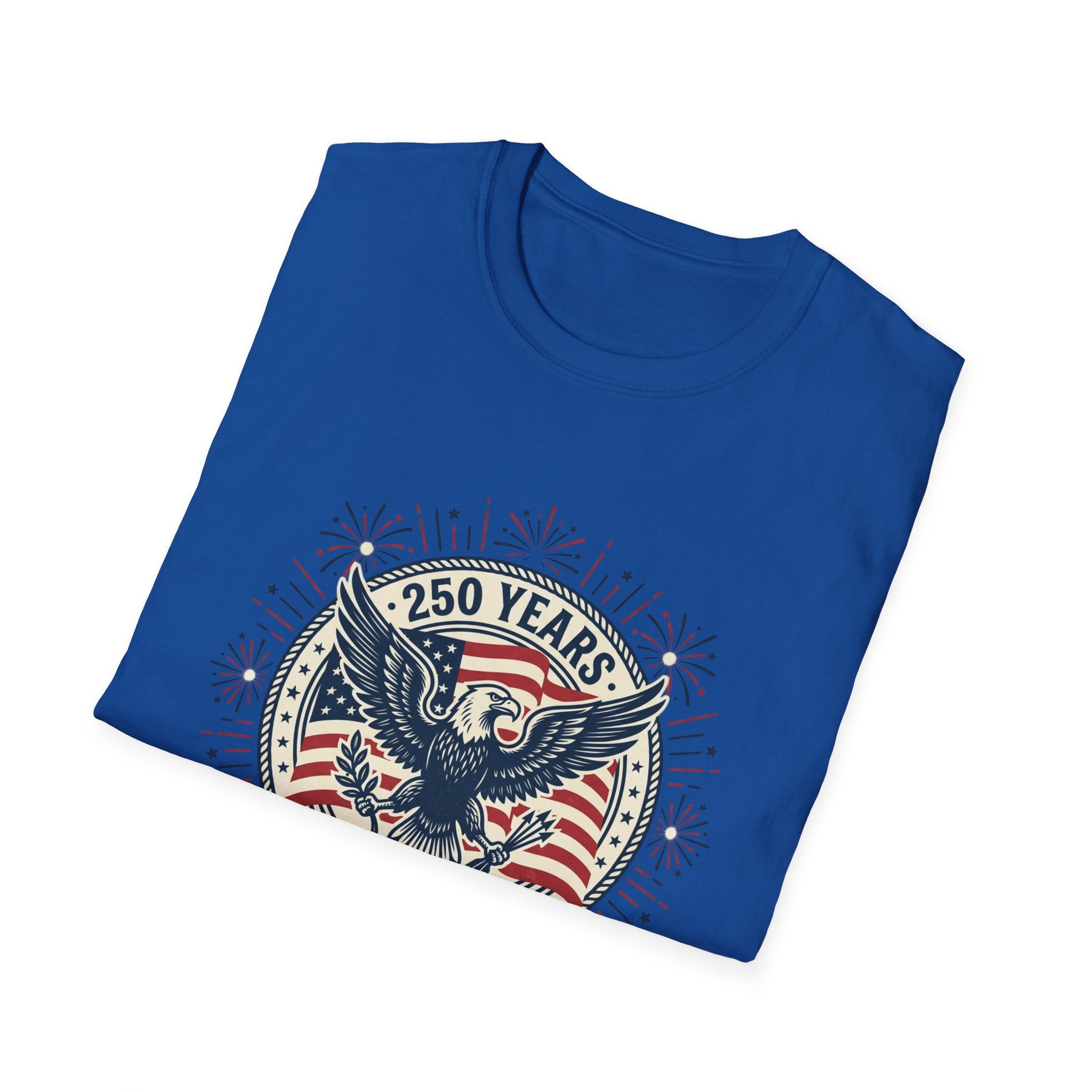 250 Years 1776–2026 Eagle T-Shirt — Patriotic American Independence Shirt