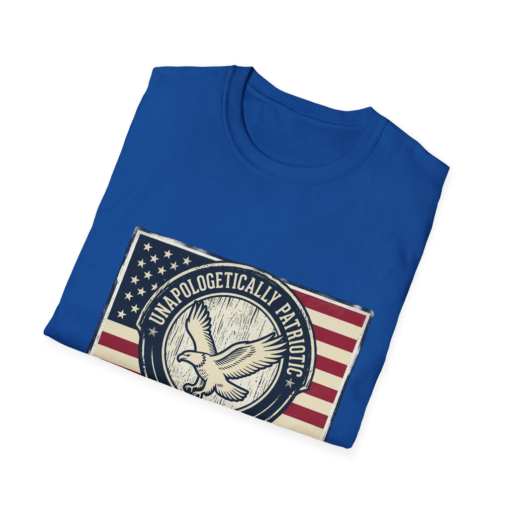 Patriotic Eagle T-Shirt — Unapologetically Patriotic American Flag Tee