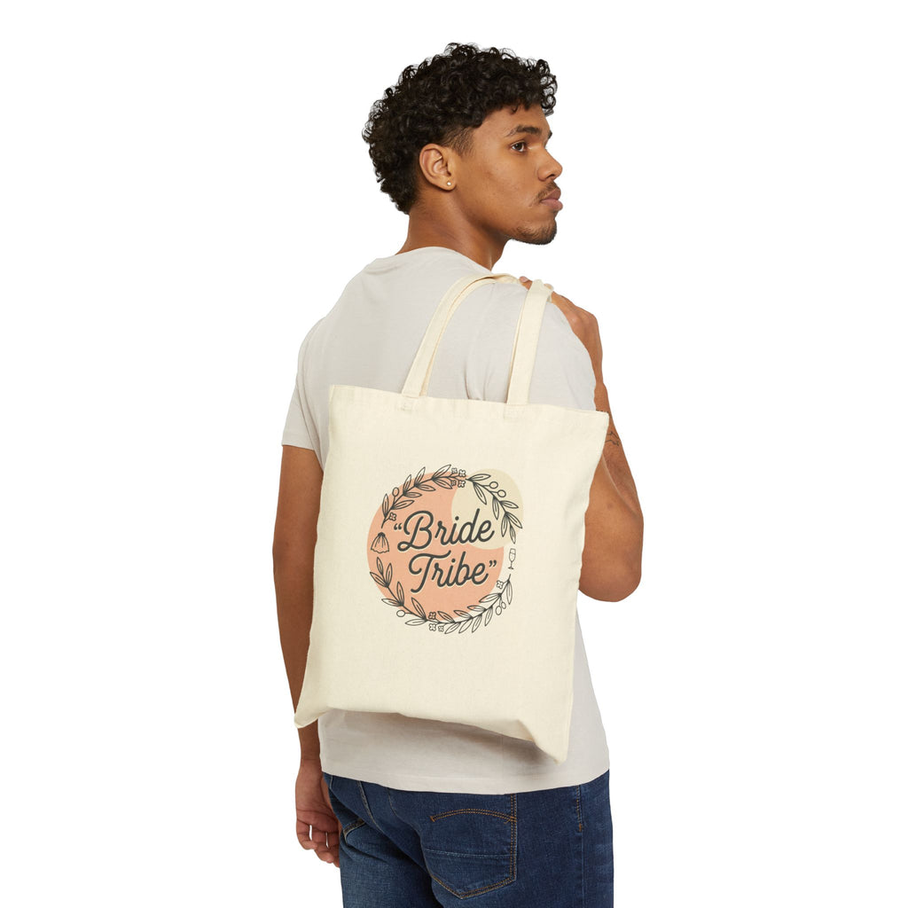Bride Tribe Canvas Tote Bag – Bachelorette Party Bridal Shower Gift