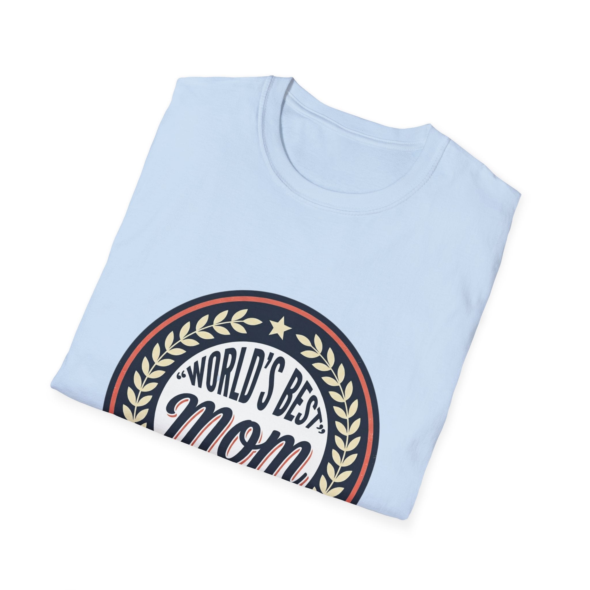World's Best Mom T-Shirt – Vintage Badge Mother's Day Tee