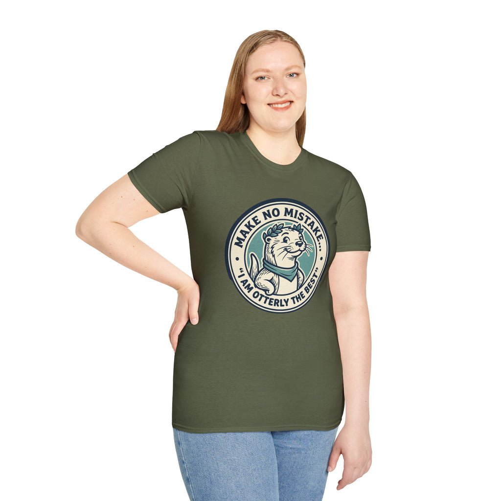 Otterly The Best T-Shirt — Make No Mistake Cute Otter Graphic Tee