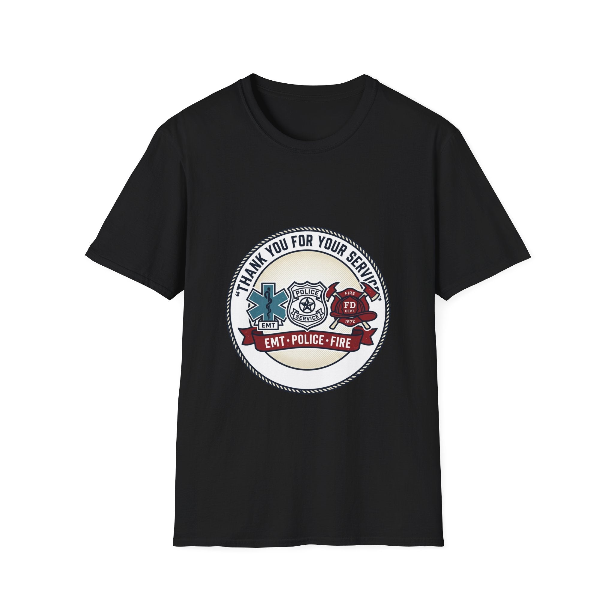 EMT • Police • Fire 'Thank You For Your Service' T-Shirt