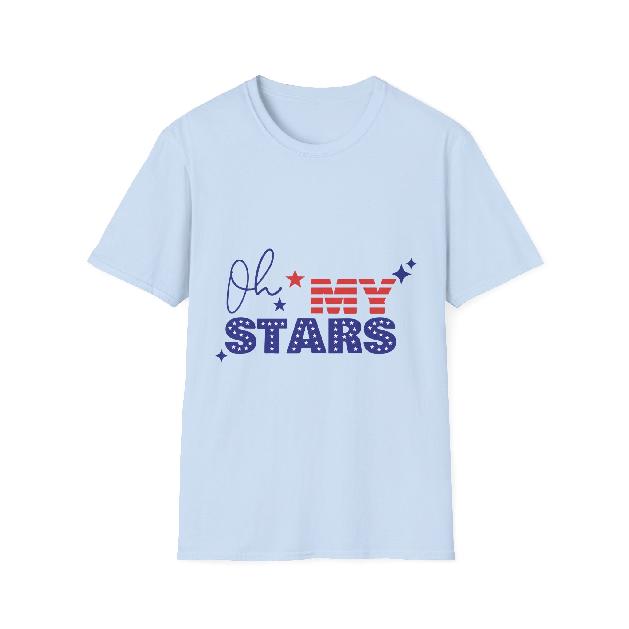 Oh My Stars T-Shirt – Patriotic 4th of July Graphic Tee