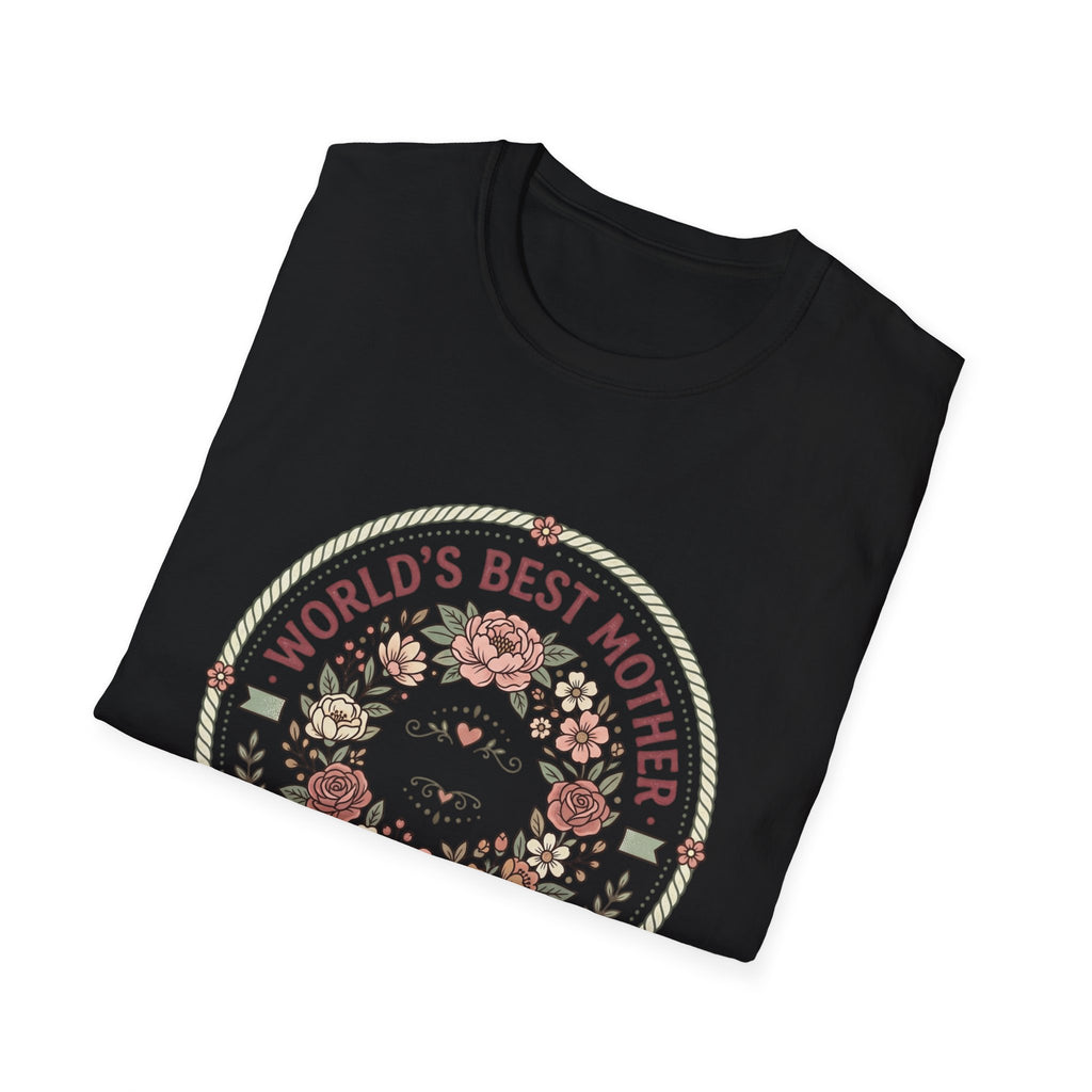 World's Best Mother Floral T-Shirt