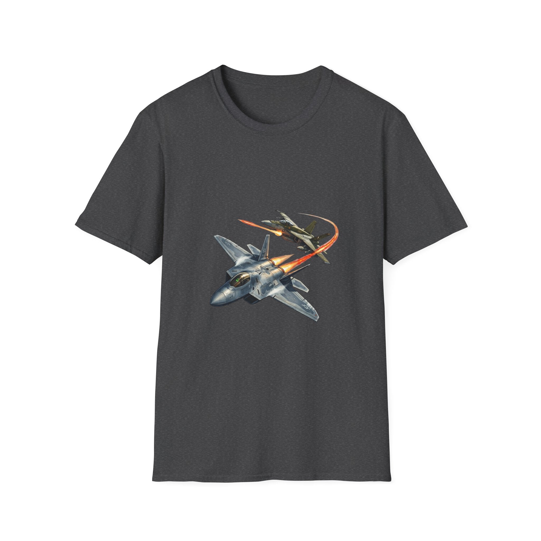 Jet Fighter T-Shirt — Vintage Military Aviation Graphic Tee