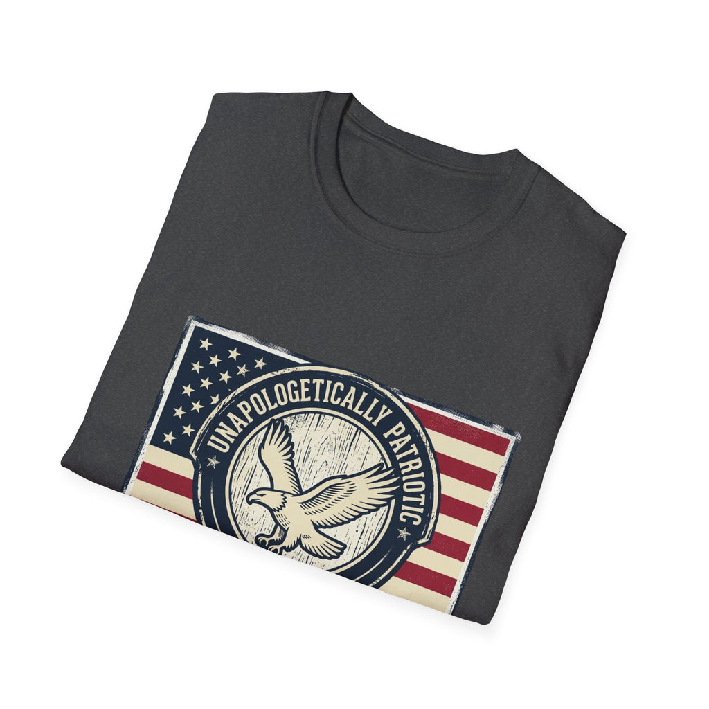 Patriotic Eagle T-Shirt — Unapologetically Patriotic American Flag Tee