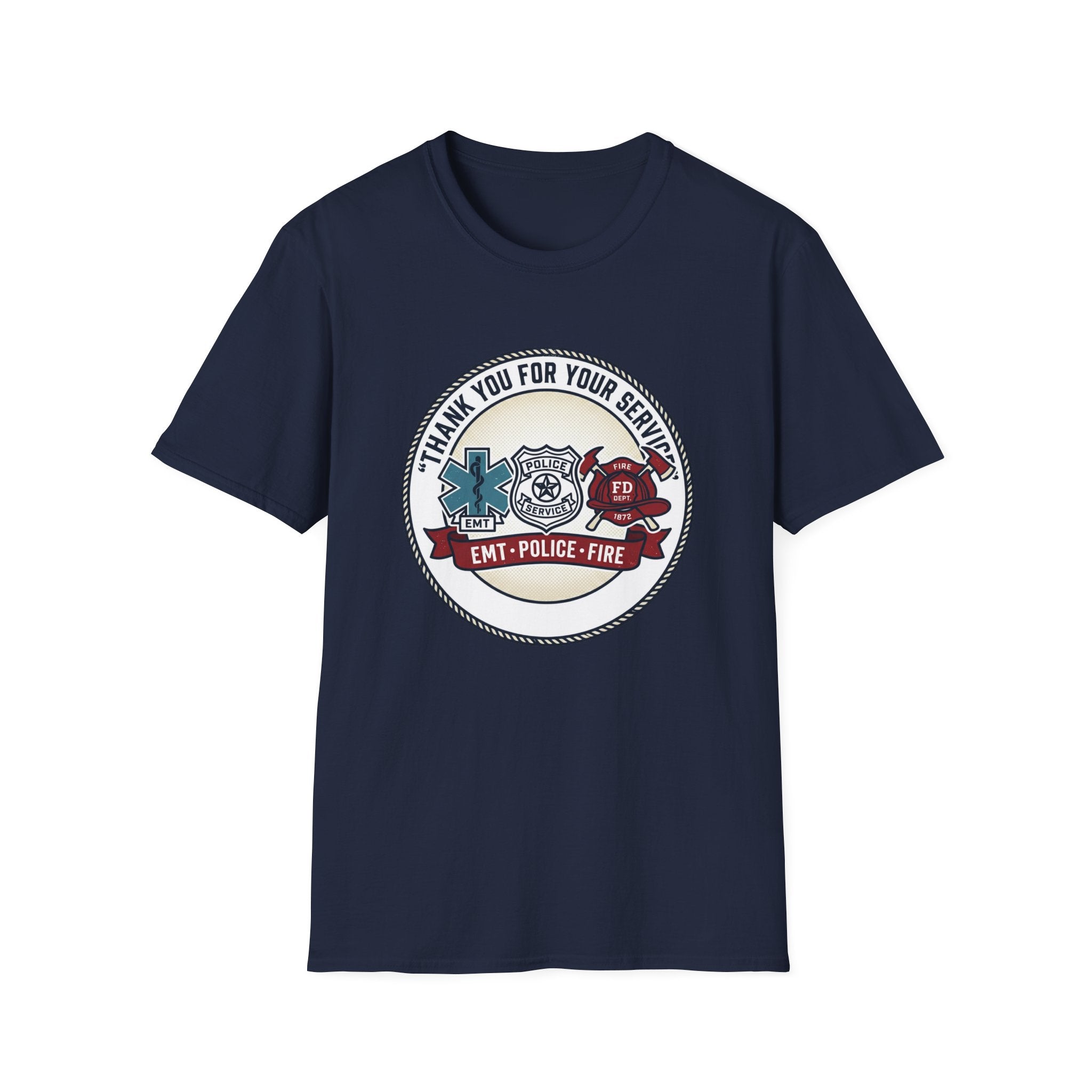 EMT • Police • Fire 'Thank You For Your Service' T-Shirt