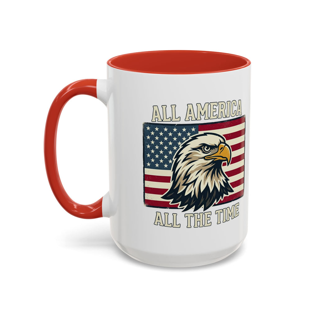 All America Eagle Coffee Mug — Patriotic 11oz Accent Mug