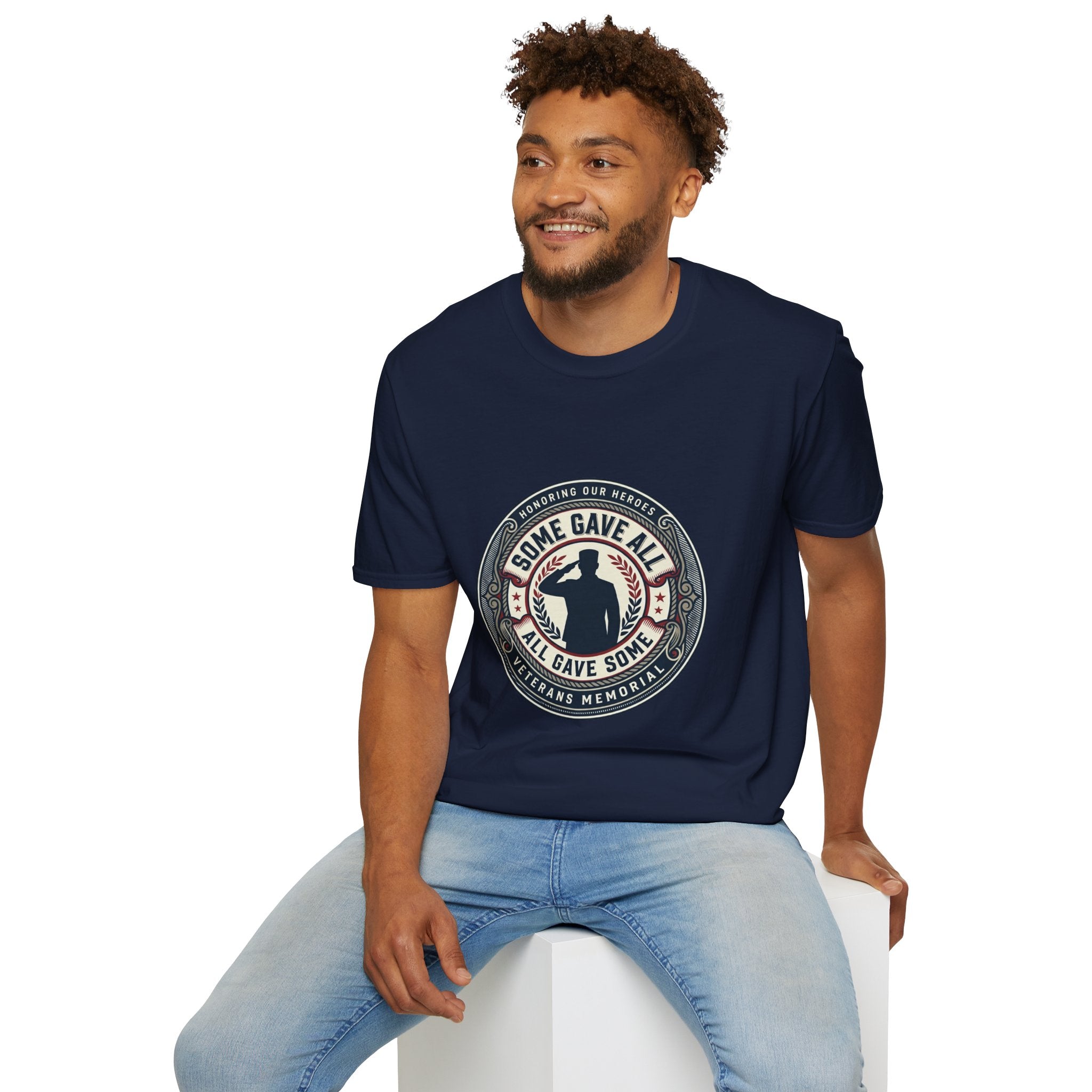 Veterans Memorial T-Shirt — "Some Gave All, All Gave Some" Tribute Tee