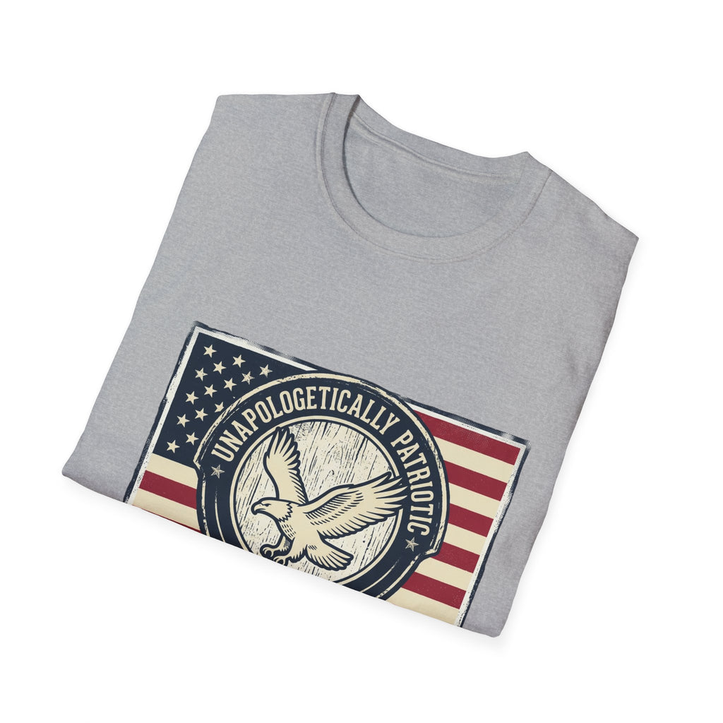 Patriotic Eagle T-Shirt — Unapologetically Patriotic American Flag Tee