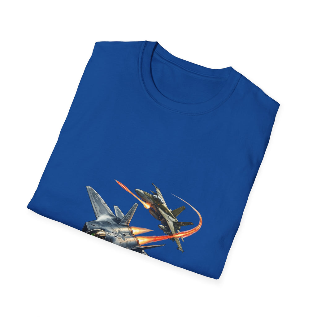 Jet Fighter T-Shirt — Vintage Military Aviation Graphic Tee