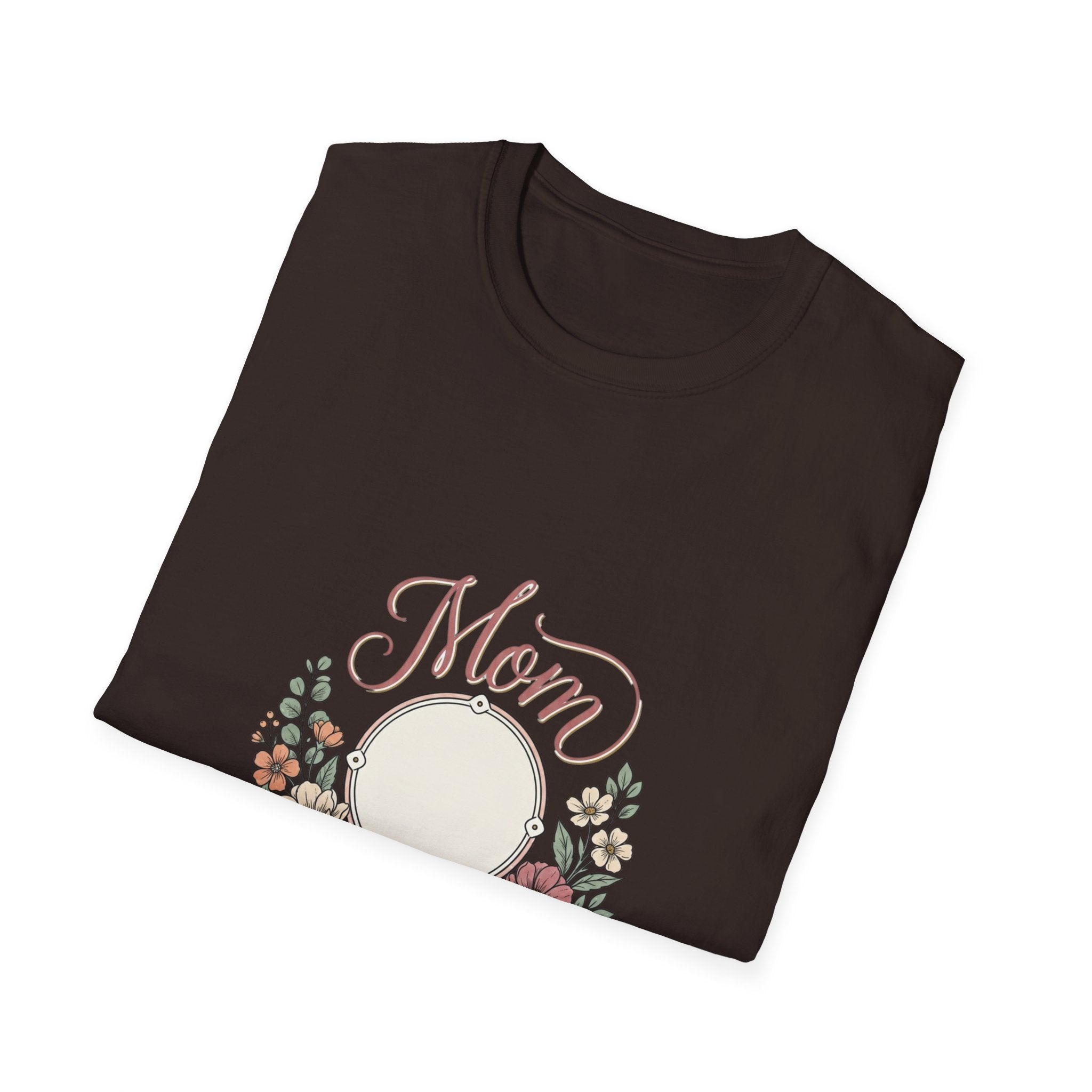 Mom Floral Photo Frame T-Shirt — Mother’s Day Keepsake Tee