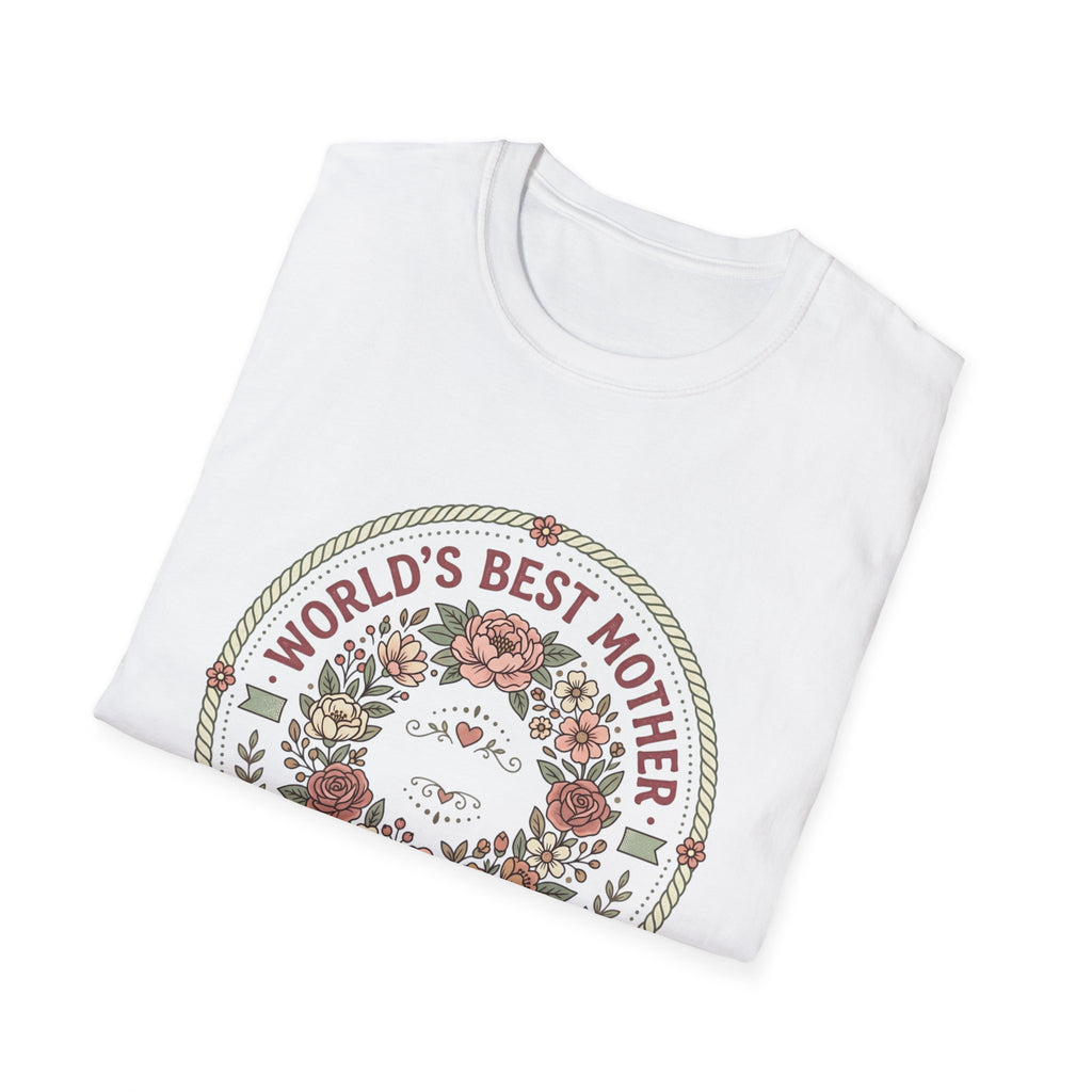 World's Best Mother Floral T-Shirt