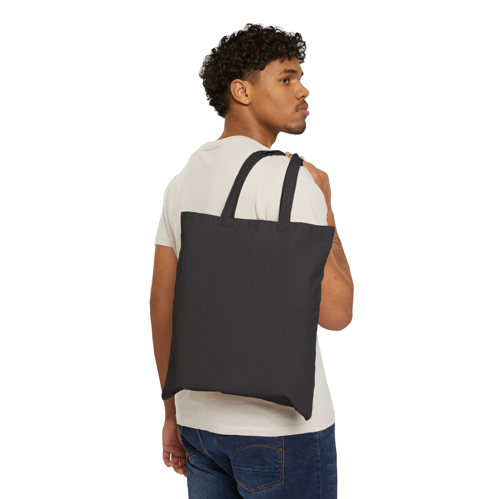 Tote Bag - "Beach Please" Palm Tree Canvas Tote | Summer Beach Bag, Eco-Friendly Market & Beach Tote