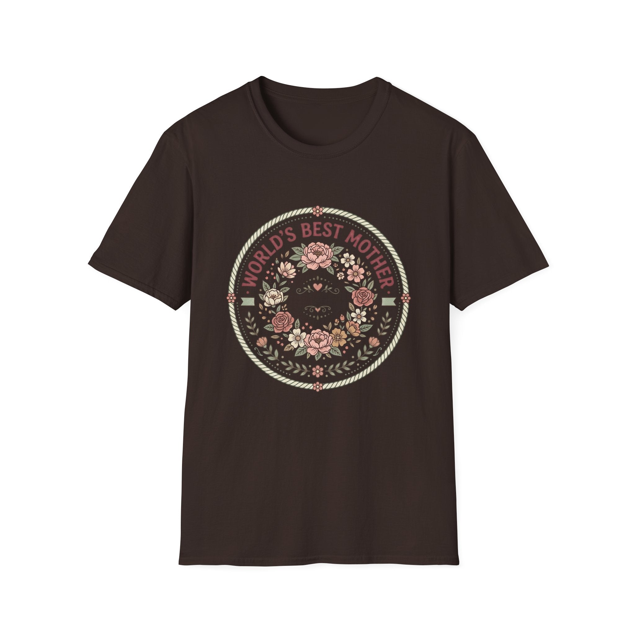 World's Best Mother Floral T-Shirt