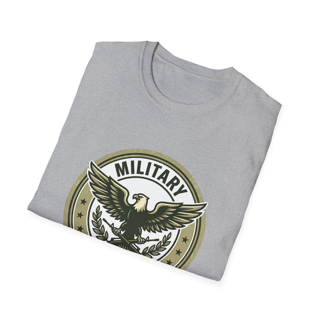 Military Eagle T-Shirt — Vintage Emblem Patriotic Tee