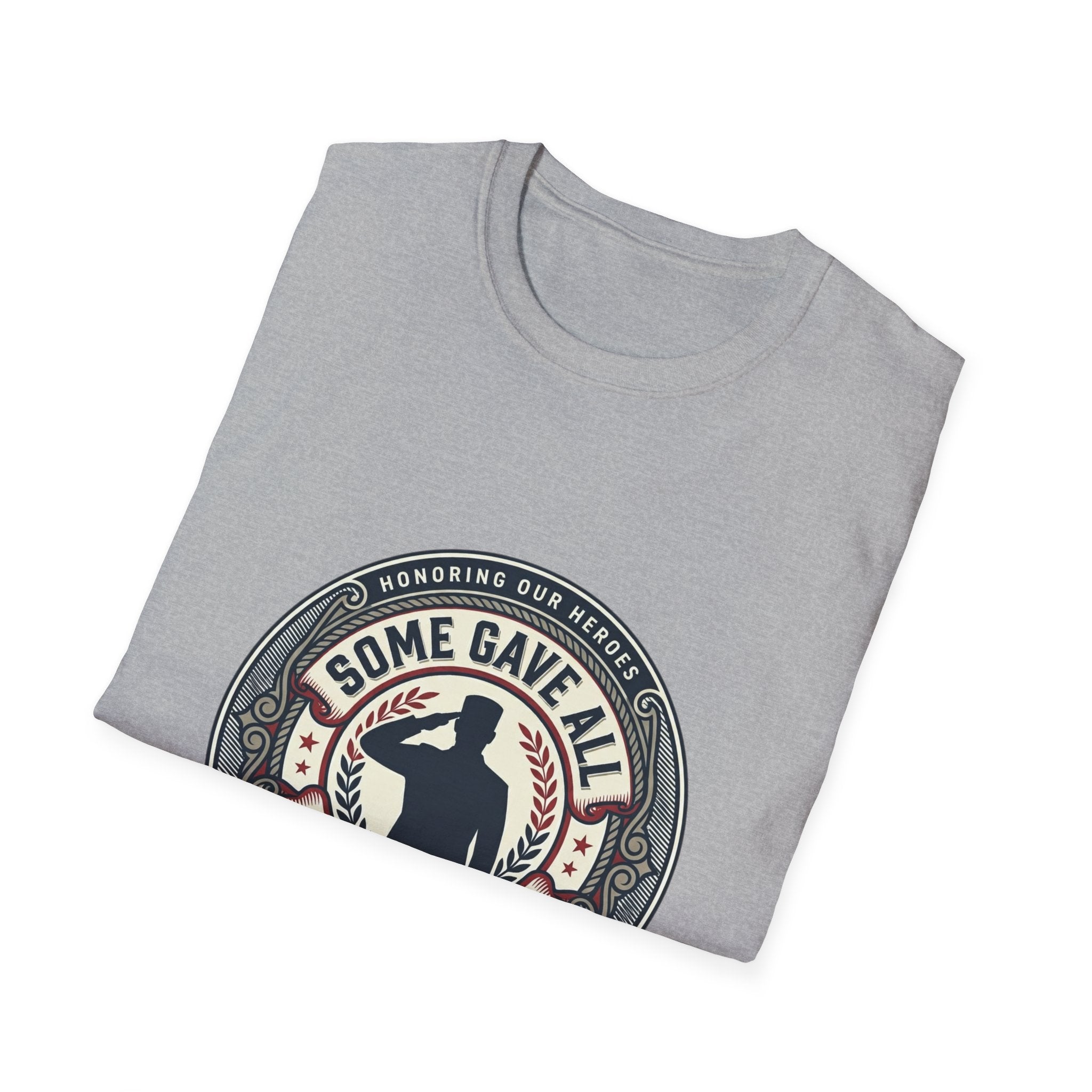 Veterans Memorial T-Shirt — "Some Gave All, All Gave Some" Tribute Tee