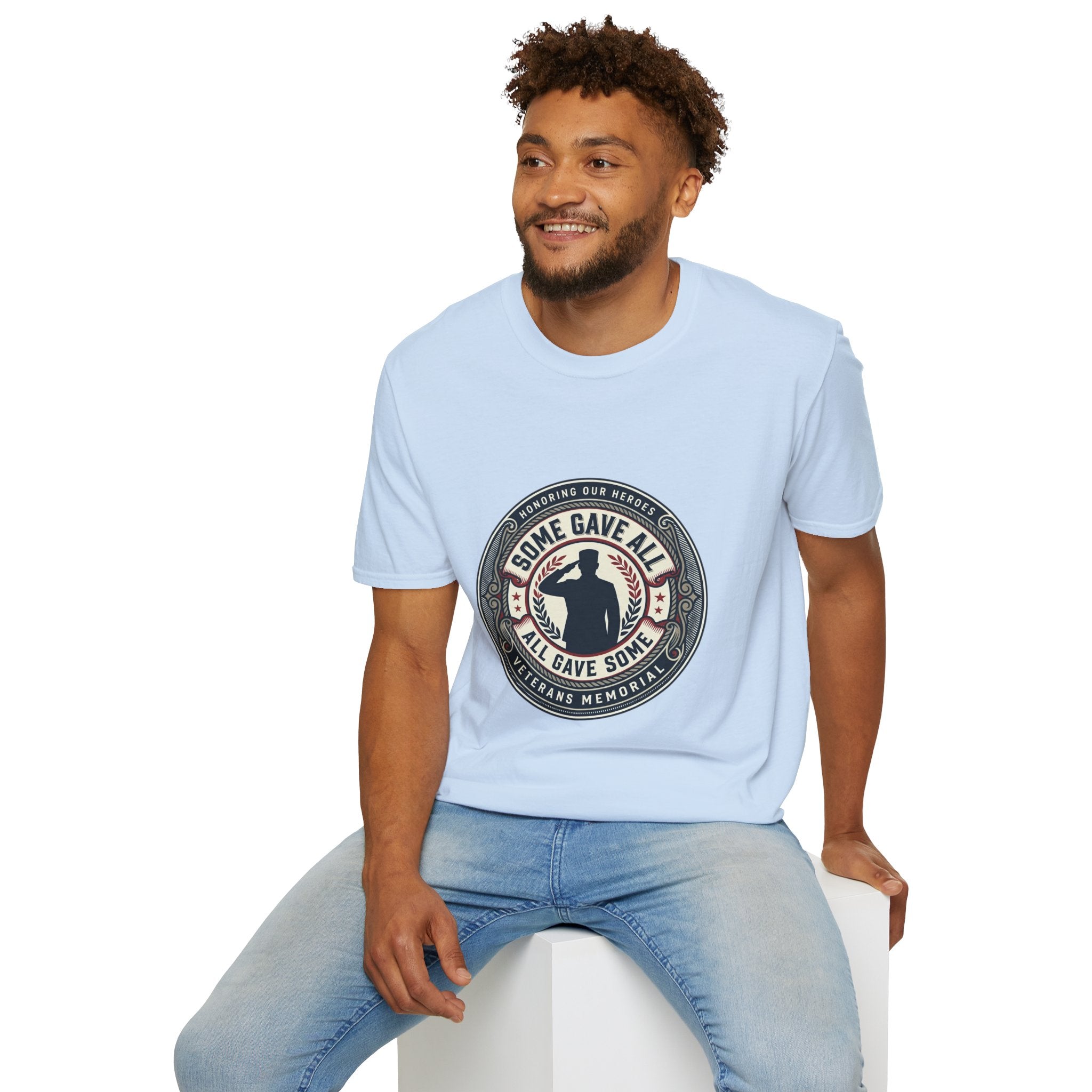 Veterans Memorial T-Shirt — "Some Gave All, All Gave Some" Tribute Tee