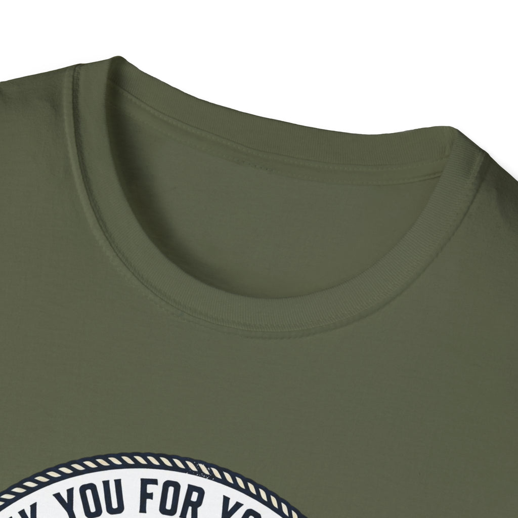 EMT • Police • Fire 'Thank You For Your Service' T-Shirt