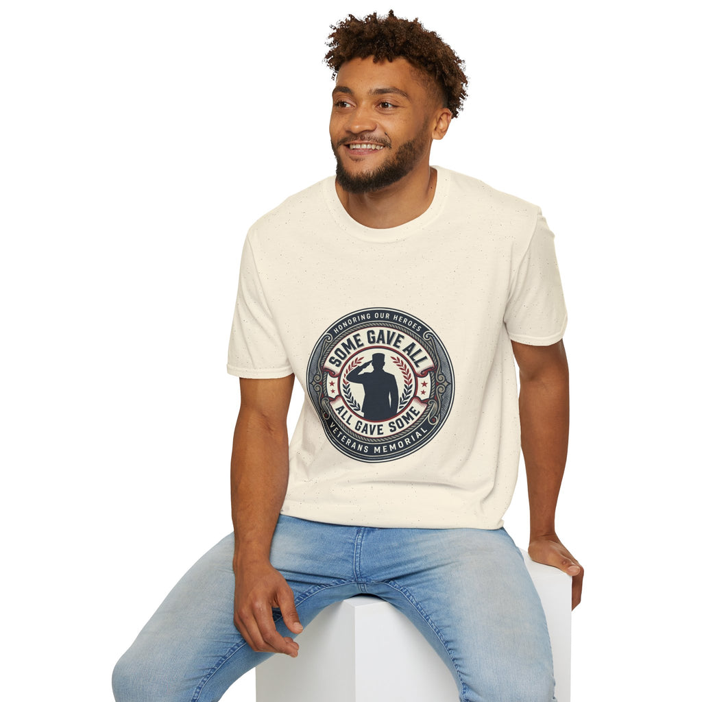 Veterans Memorial T-Shirt — "Some Gave All, All Gave Some" Tribute Tee