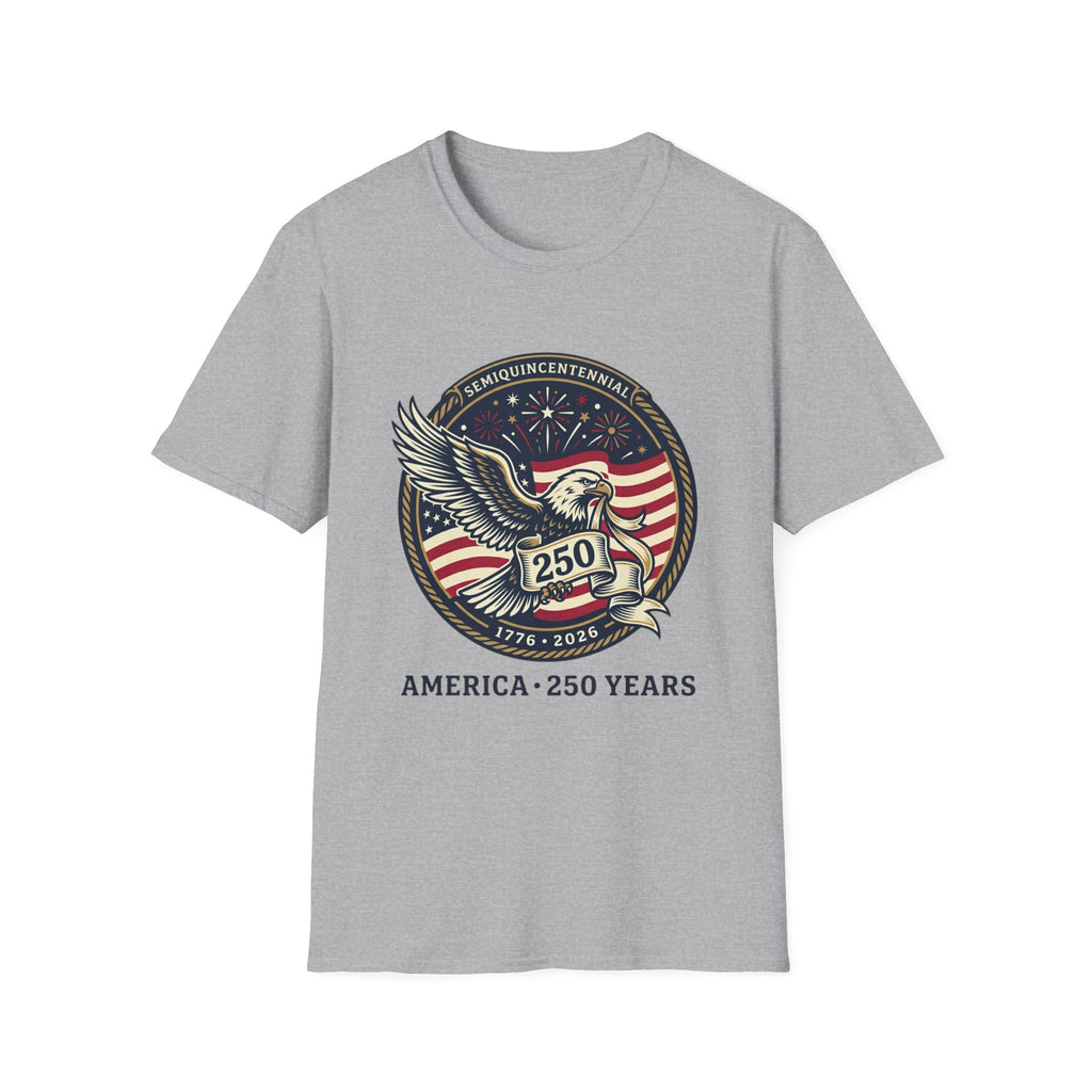 250th America Eagle T-Shirt — Semiquincentennial Patriotic Shirt