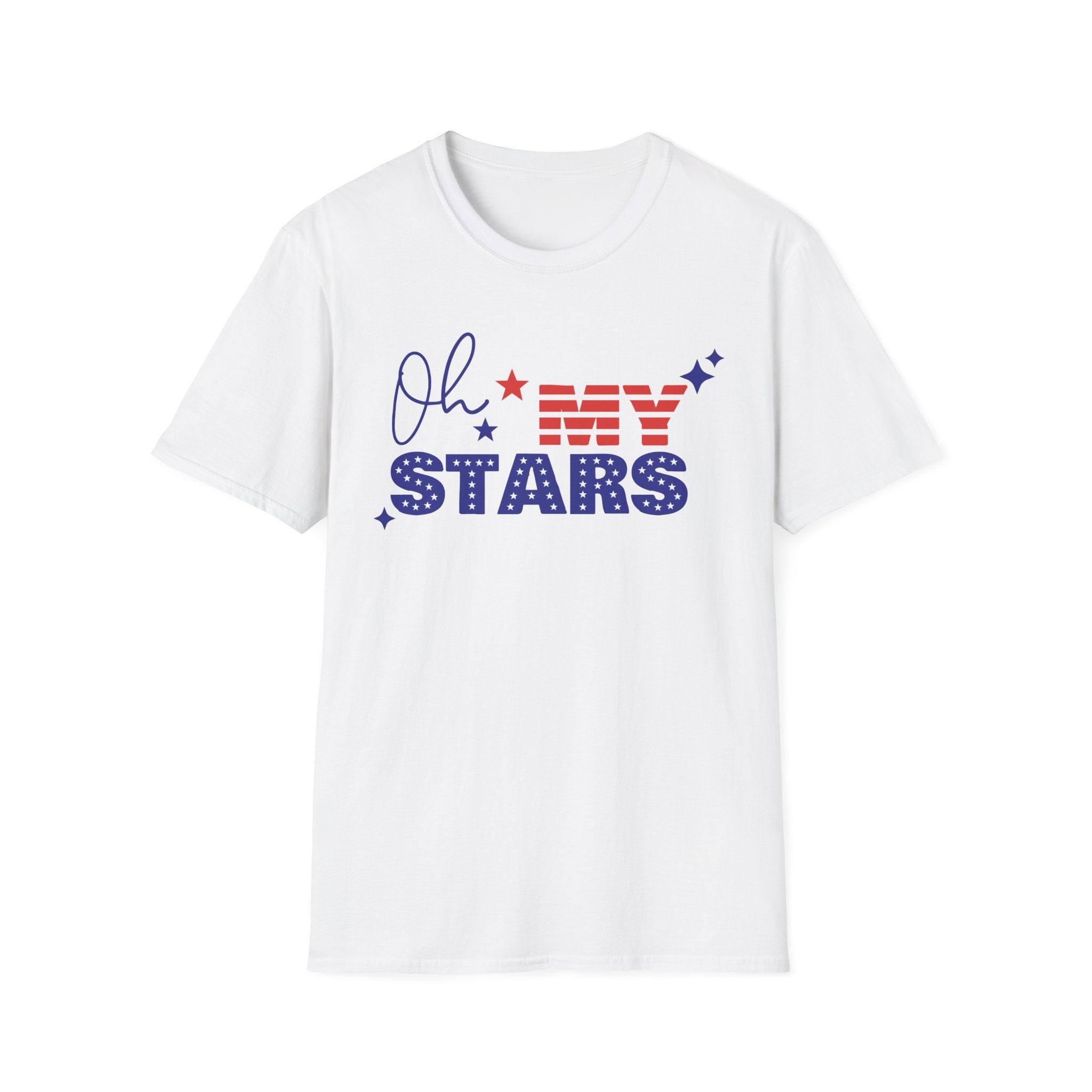 Oh My Stars T-Shirt – Patriotic 4th of July Graphic Tee