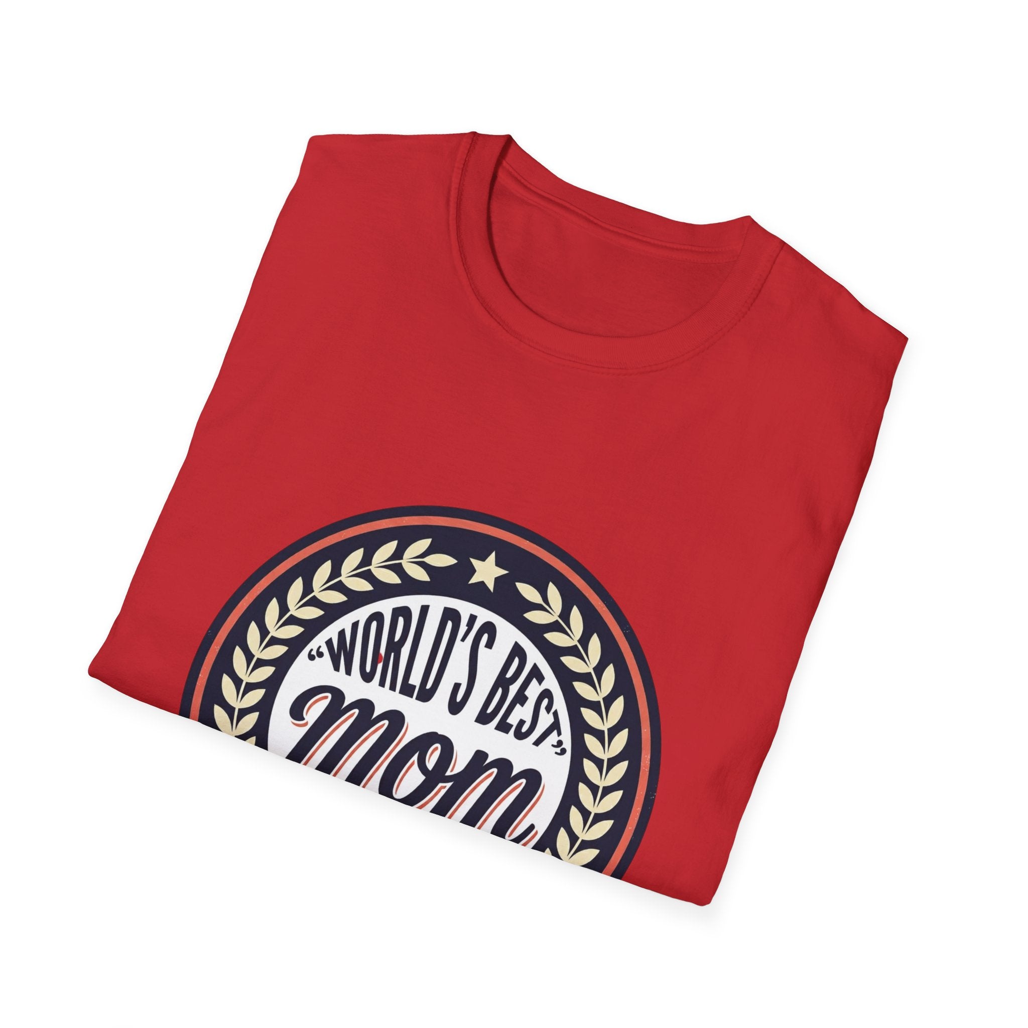 World's Best Mom T-Shirt – Vintage Badge Mother's Day Tee
