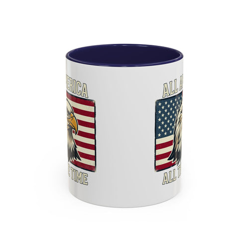 All America Eagle Coffee Mug — Patriotic 11oz Accent Mug