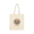 Beach Vibes Tote Bag – "Sun, Salt, Sand" Cotton Canvas Market Bag