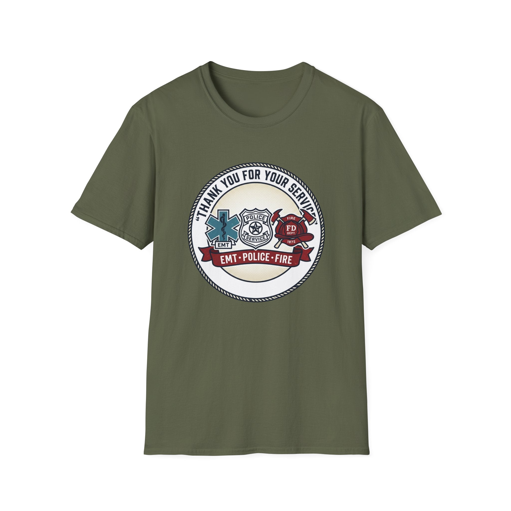 EMT • Police • Fire 'Thank You For Your Service' T-Shirt