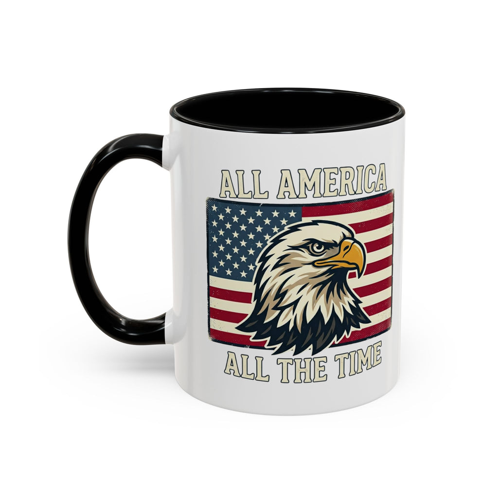 All America Eagle Coffee Mug — Patriotic 11oz Accent Mug