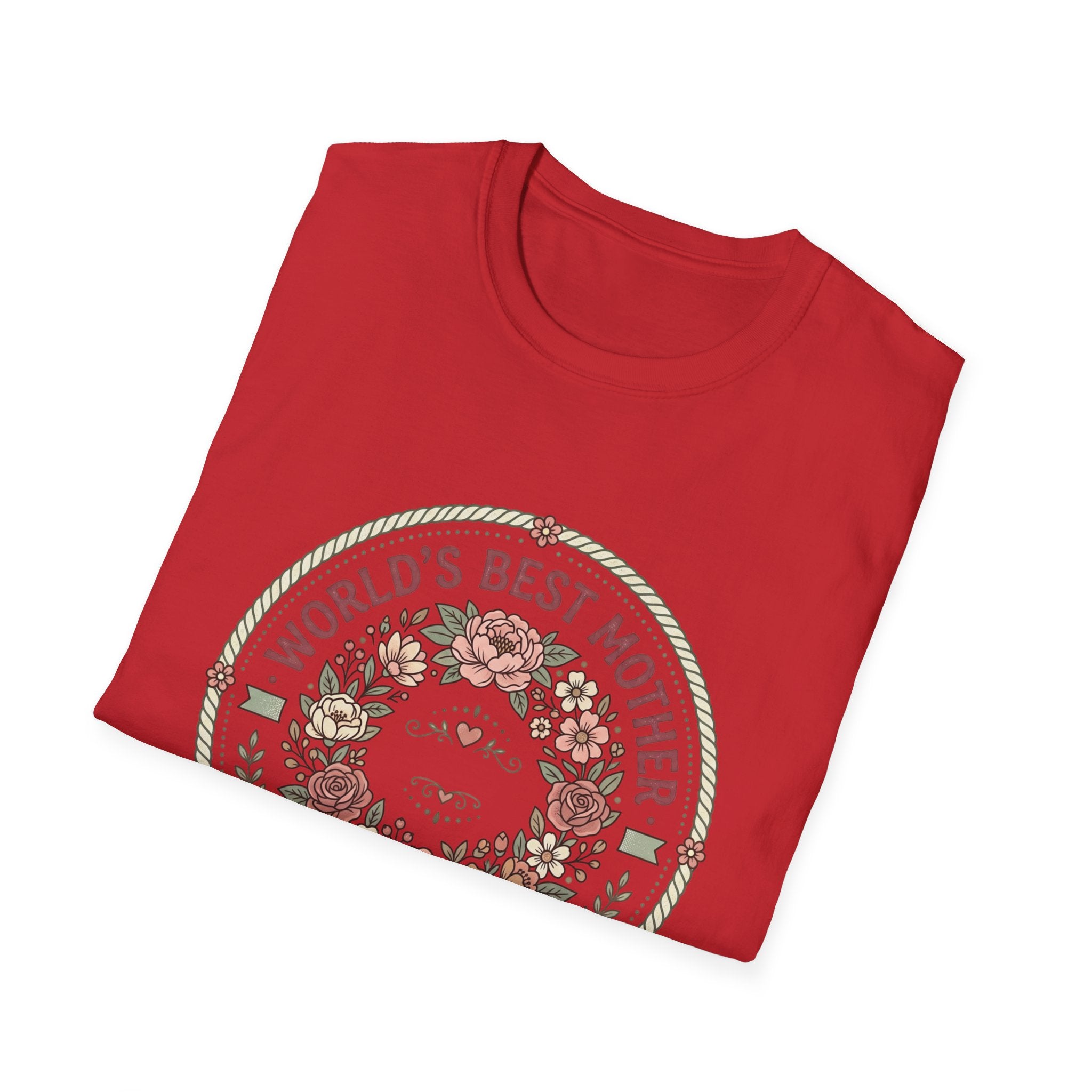 World's Best Mother Floral T-Shirt