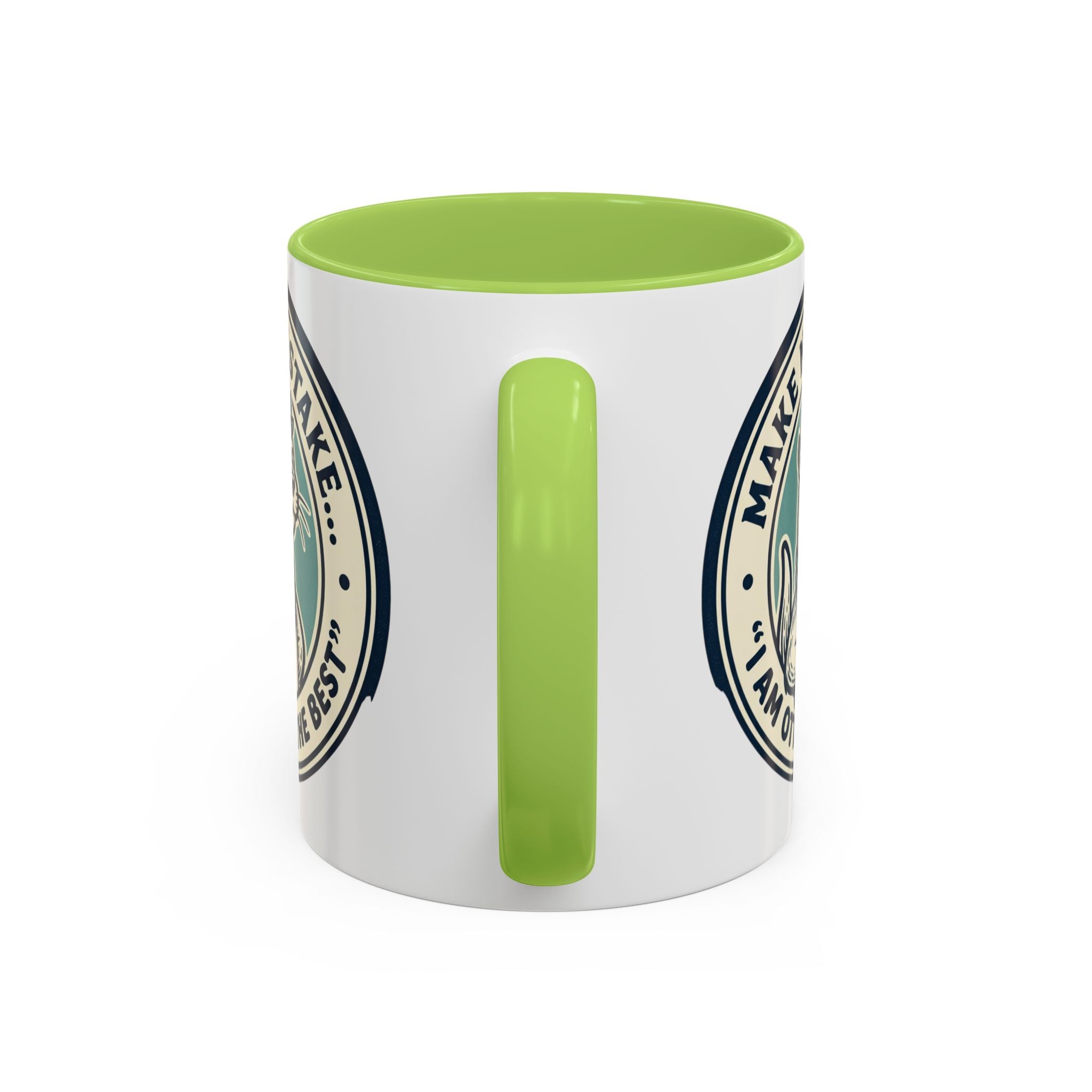 Otter Coffee Mug - "Make No Mistake I Am Otterly The Best" Accent Ceramic Mug