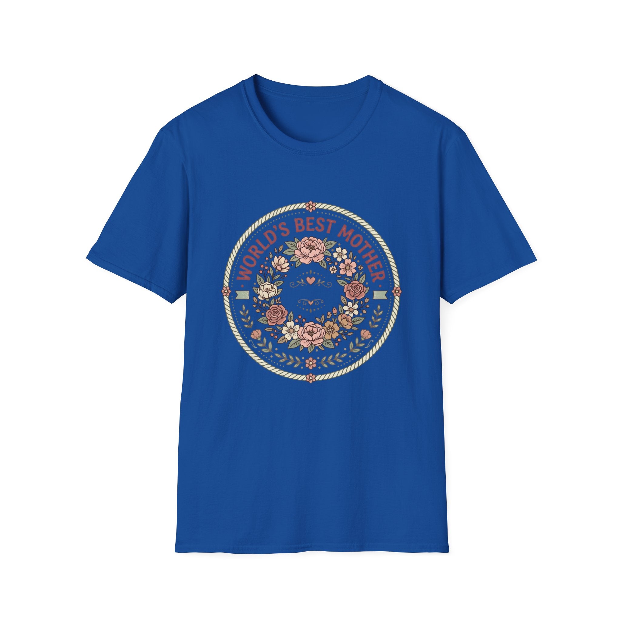 World's Best Mother Floral T-Shirt