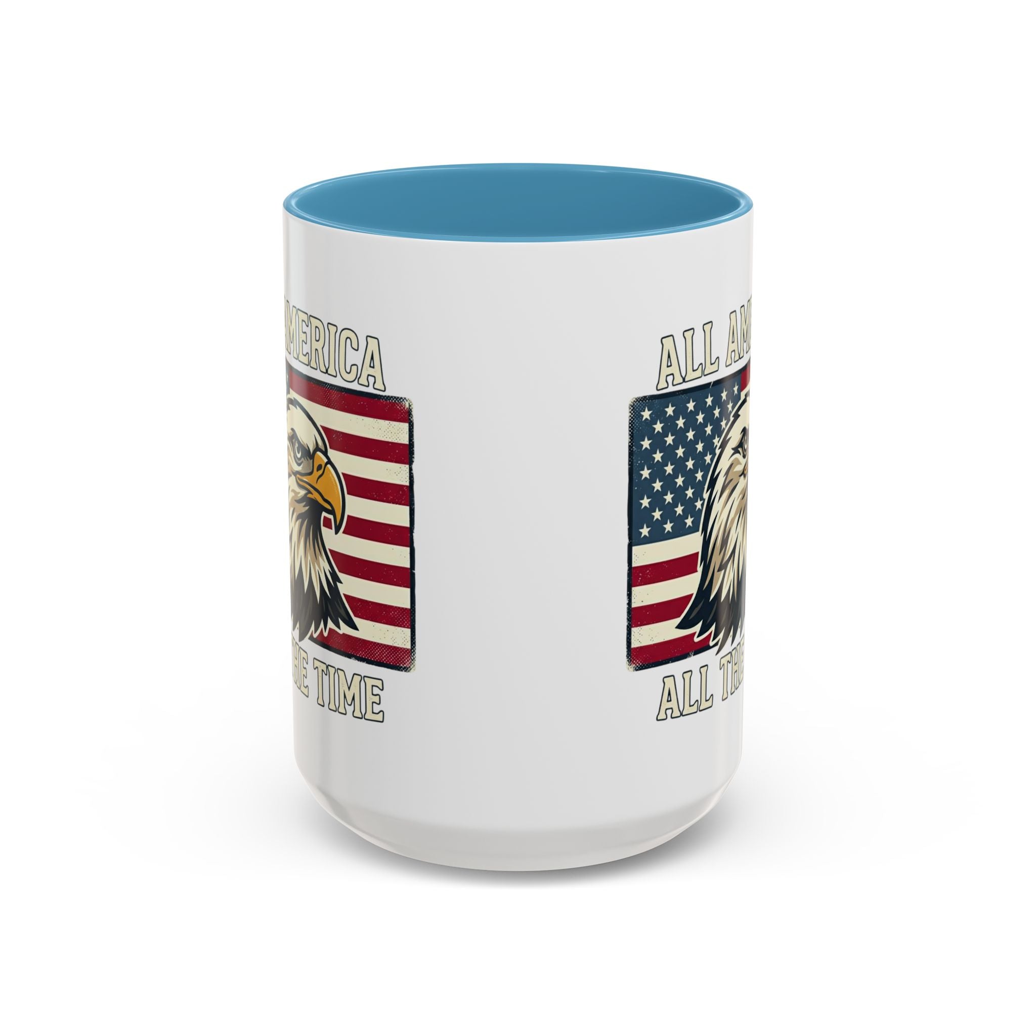 All America Eagle Coffee Mug — Patriotic 11oz Accent Mug