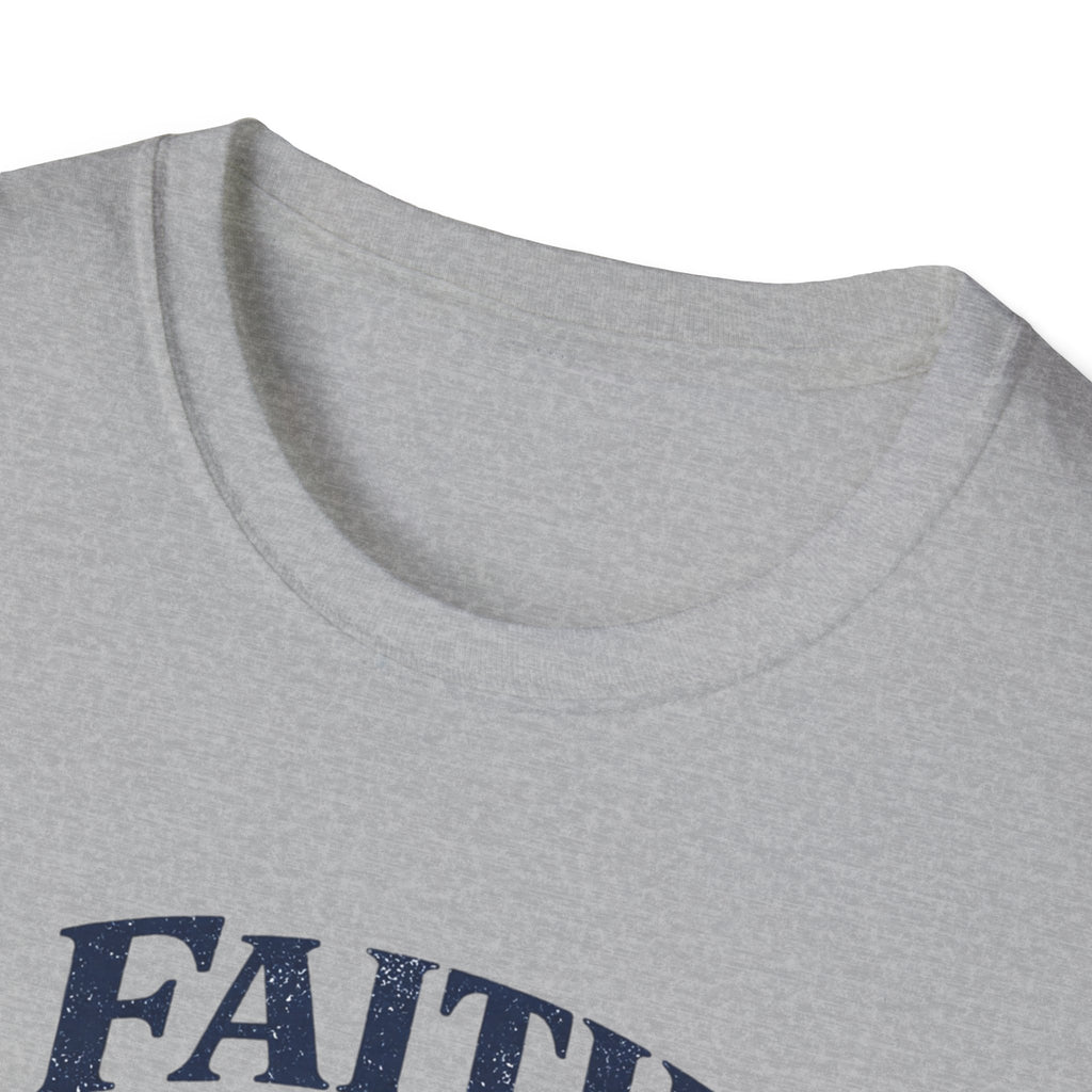 Faith Over Fear T-Shirt — Christian Cross Inspirational Tee