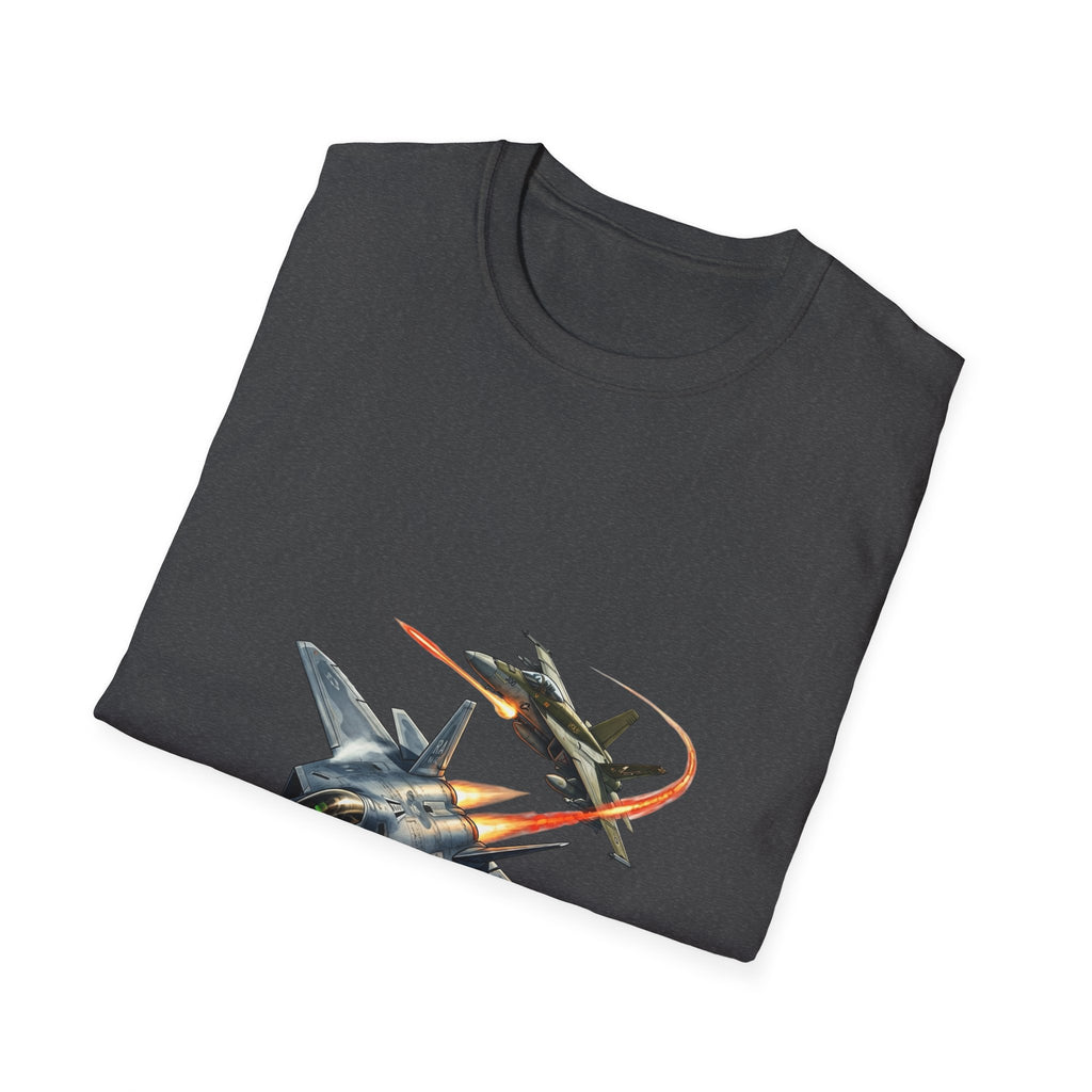 Jet Fighter T-Shirt — Vintage Military Aviation Graphic Tee