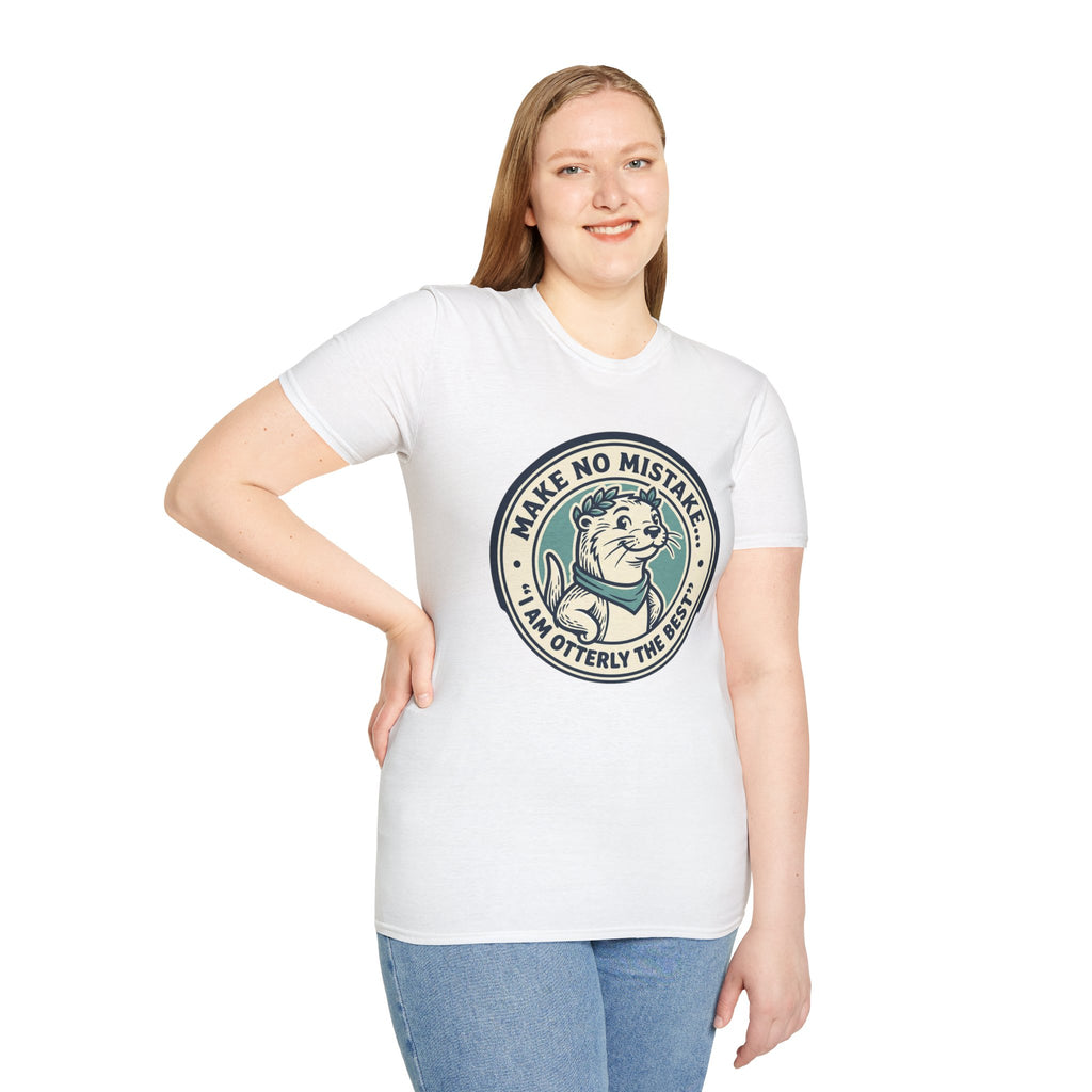 Otterly The Best T-Shirt — Make No Mistake Cute Otter Graphic Tee