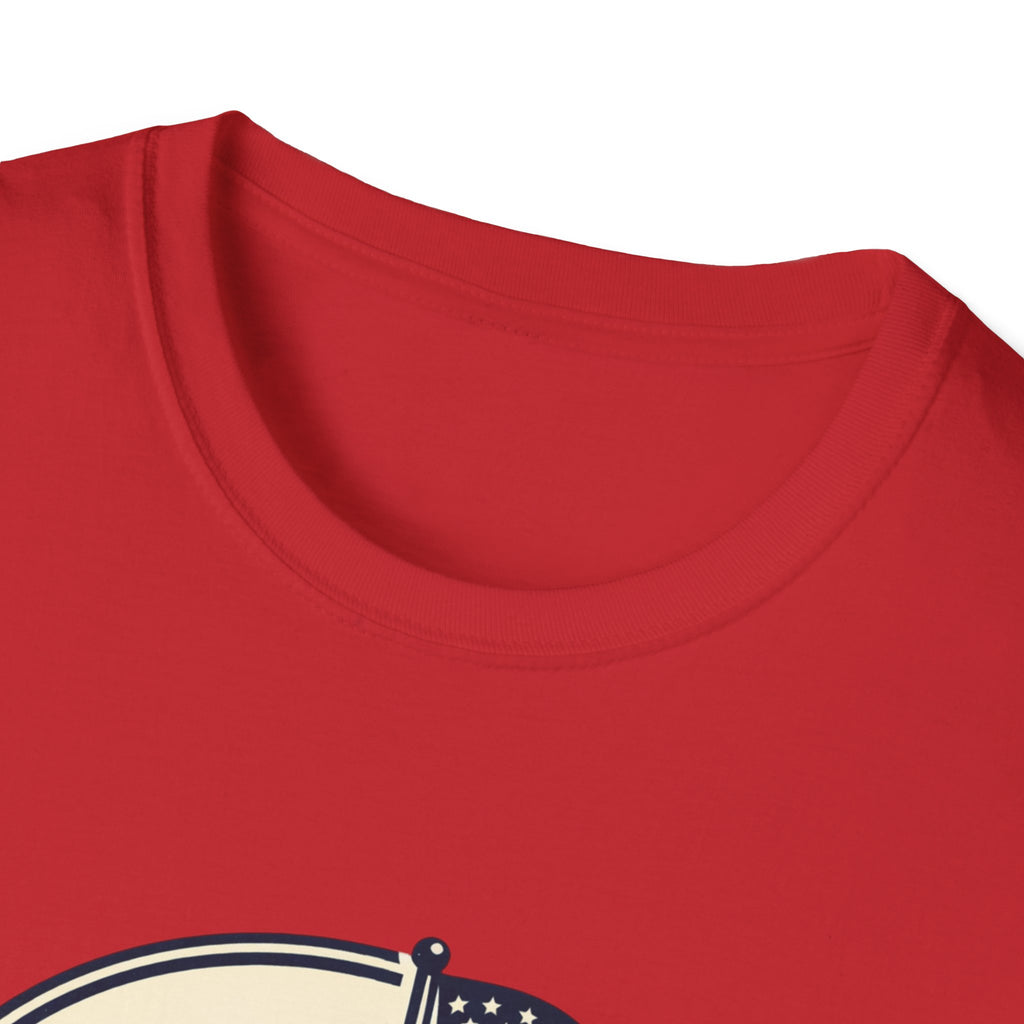 Patriotic Prayer T-Shirt — "I Kneel for the Cross, I Stand for the Flag"