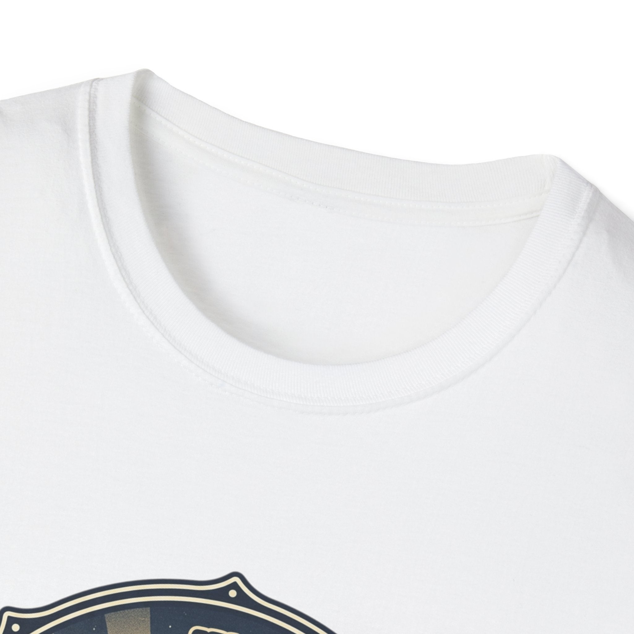 Christian T-Shirt — "Thankful God Is In Control" Cross Design