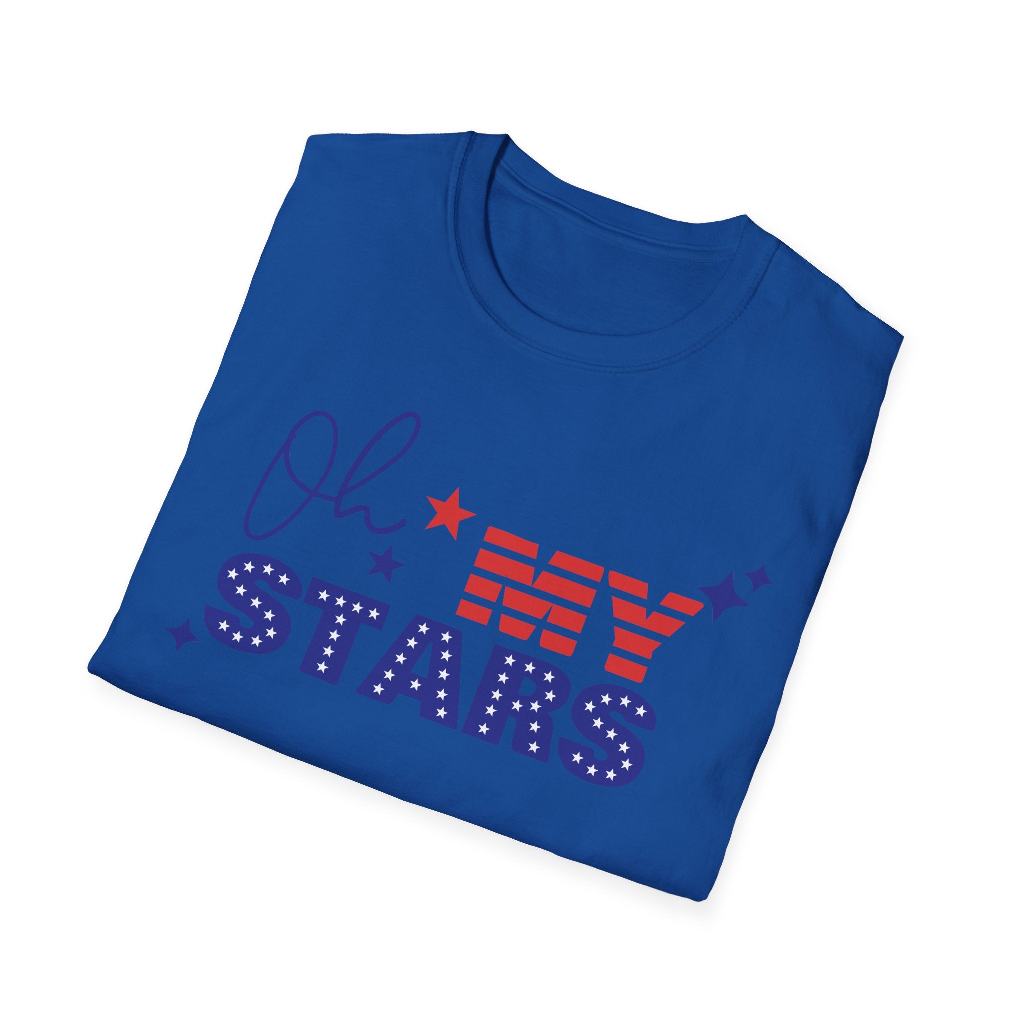 Oh My Stars T-Shirt – Patriotic 4th of July Graphic Tee