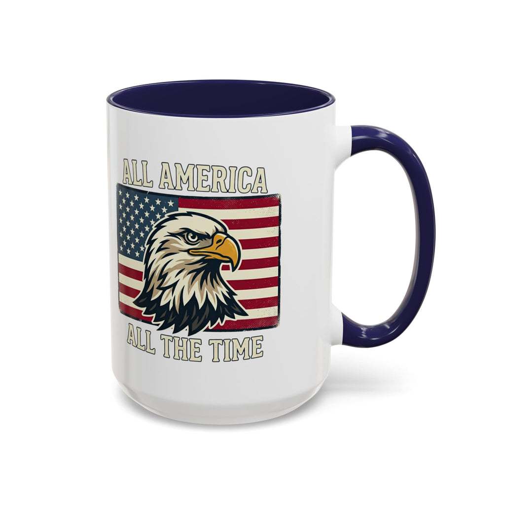 All America Eagle Coffee Mug — Patriotic 11oz Accent Mug