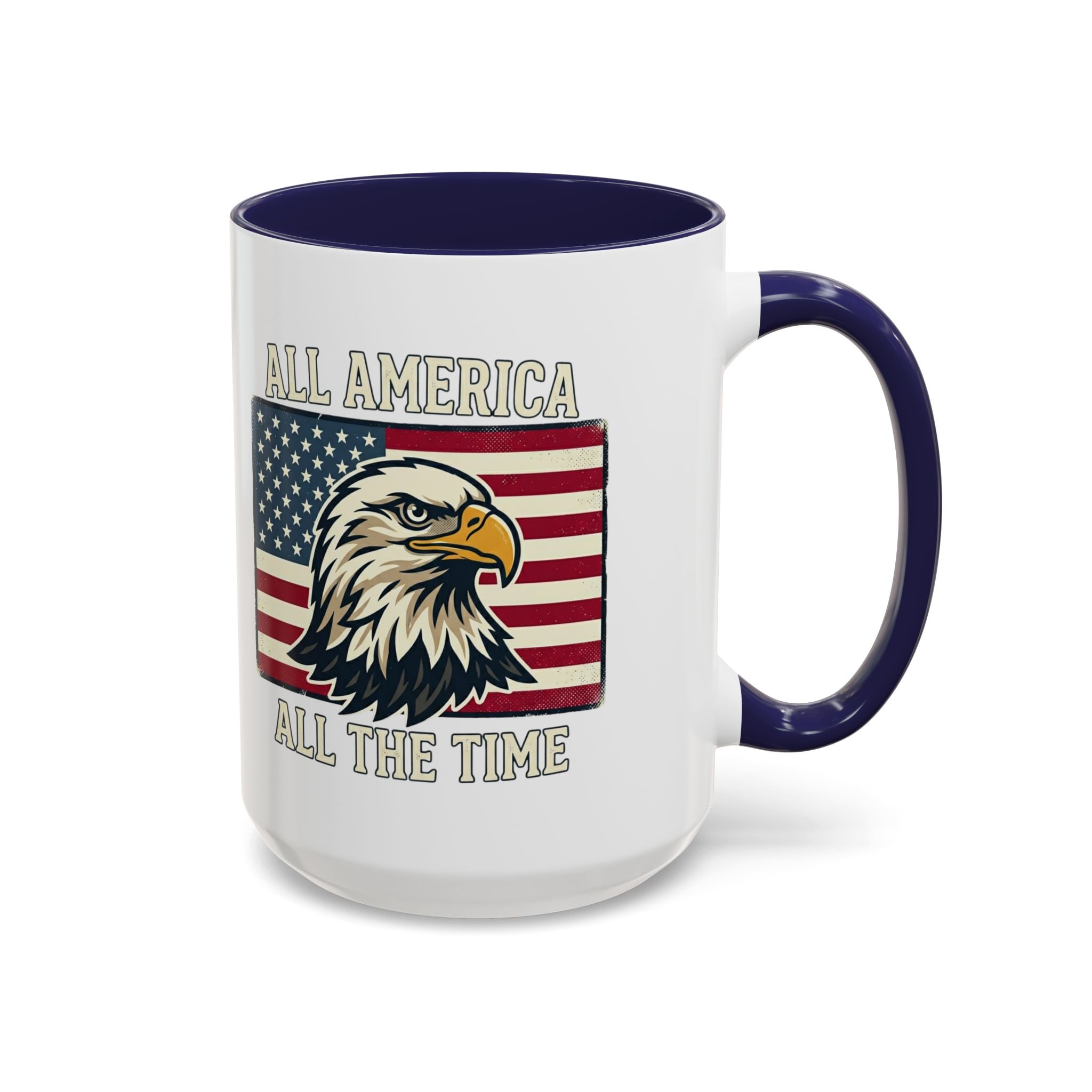 All America Eagle Coffee Mug — Patriotic 11oz Accent Mug