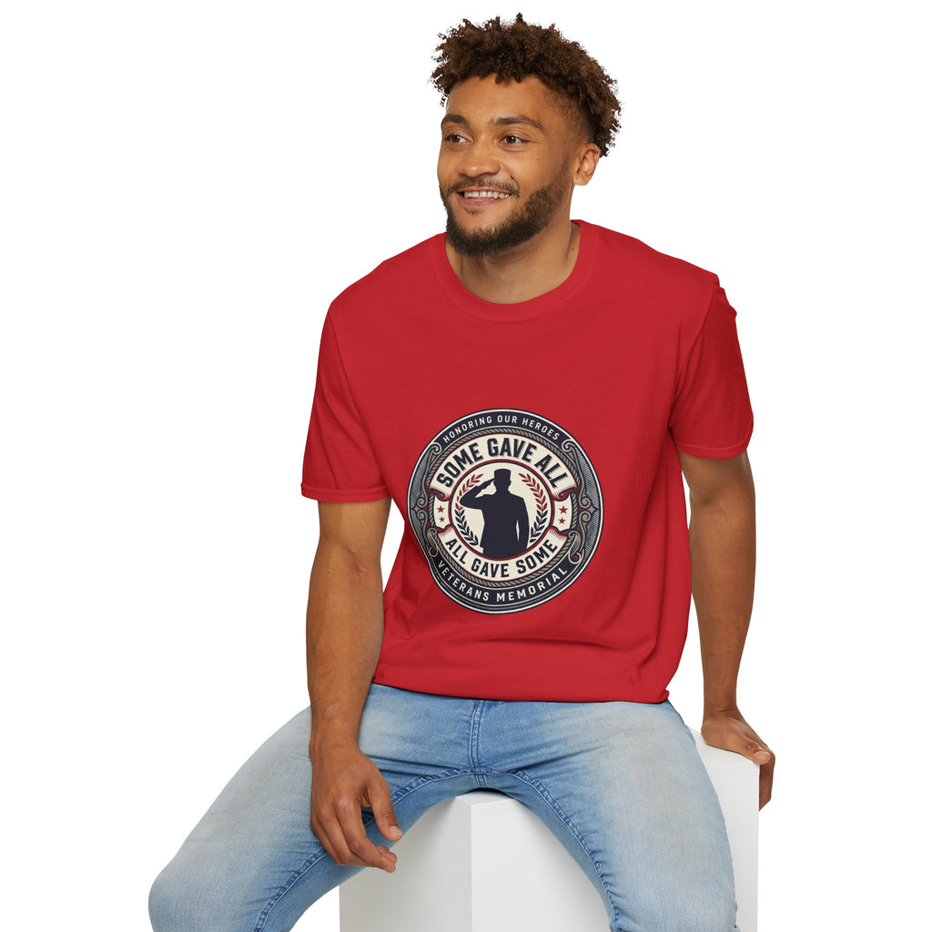 Veterans Memorial T-Shirt — "Some Gave All, All Gave Some" Tribute Tee